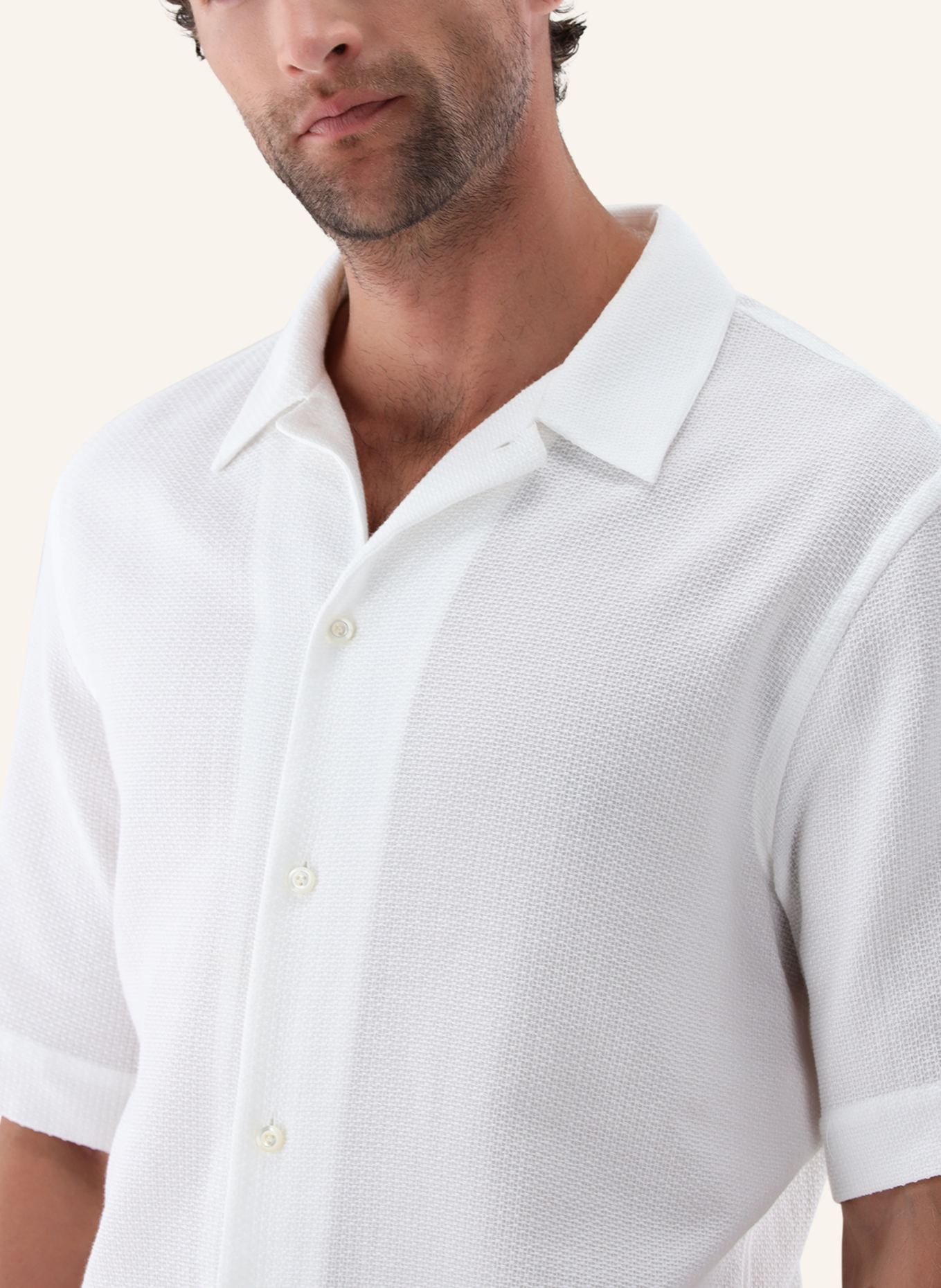 van Laack Hemd Tailor Fit: WEISS