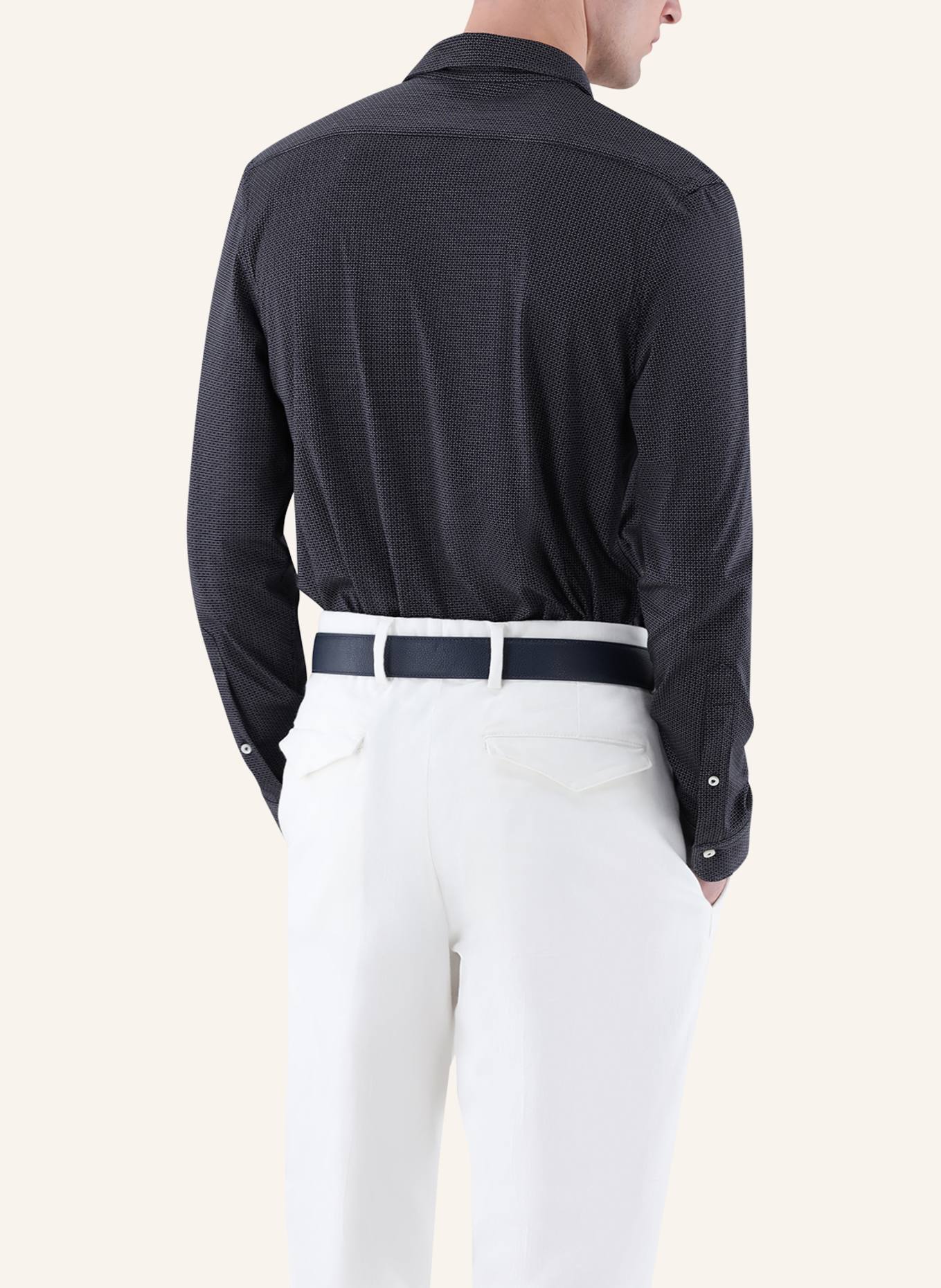 van Laack Hemd Tailor Fit: DUNKELBLAU