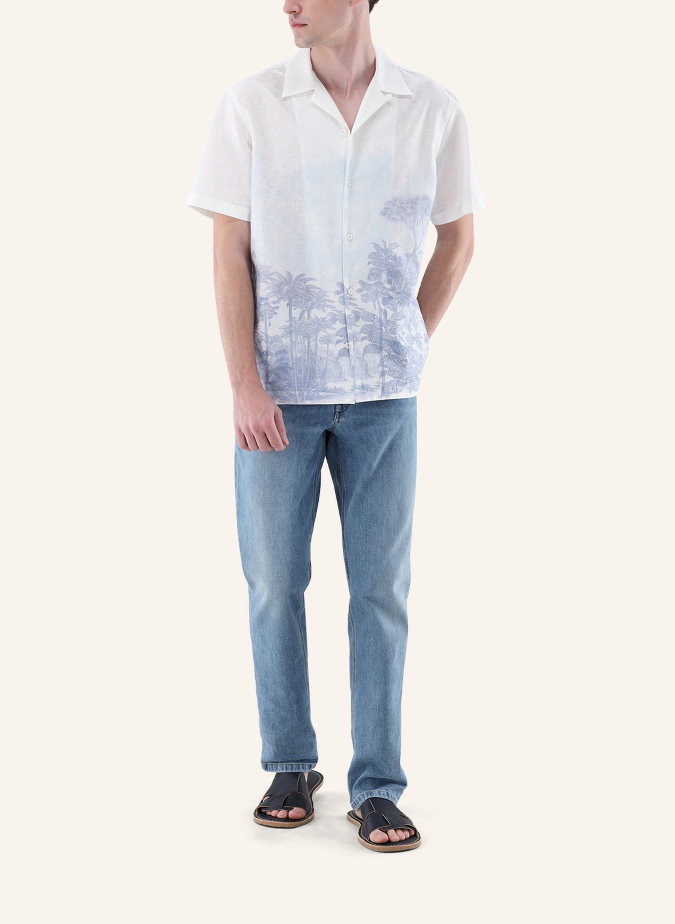 van Laack Hemd Tailor Fit: WEISS