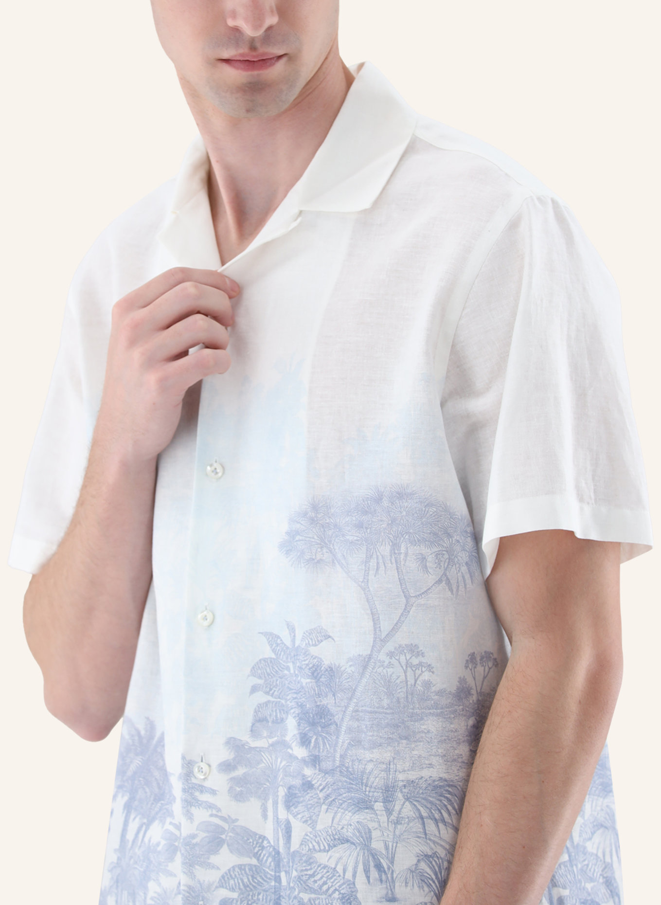 van Laack Hemd Tailor Fit: WEISS