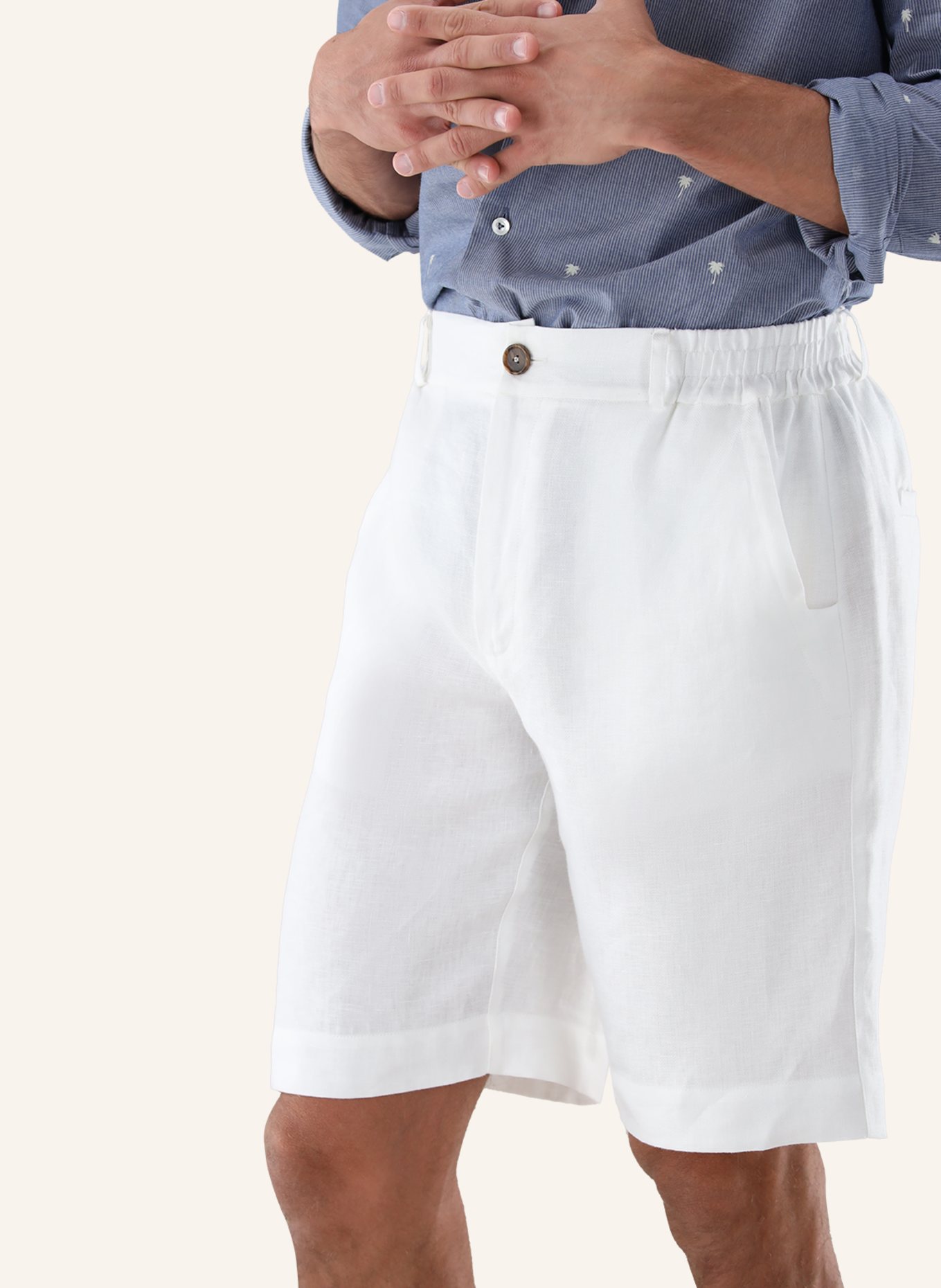 van Laack Hose: WEISS