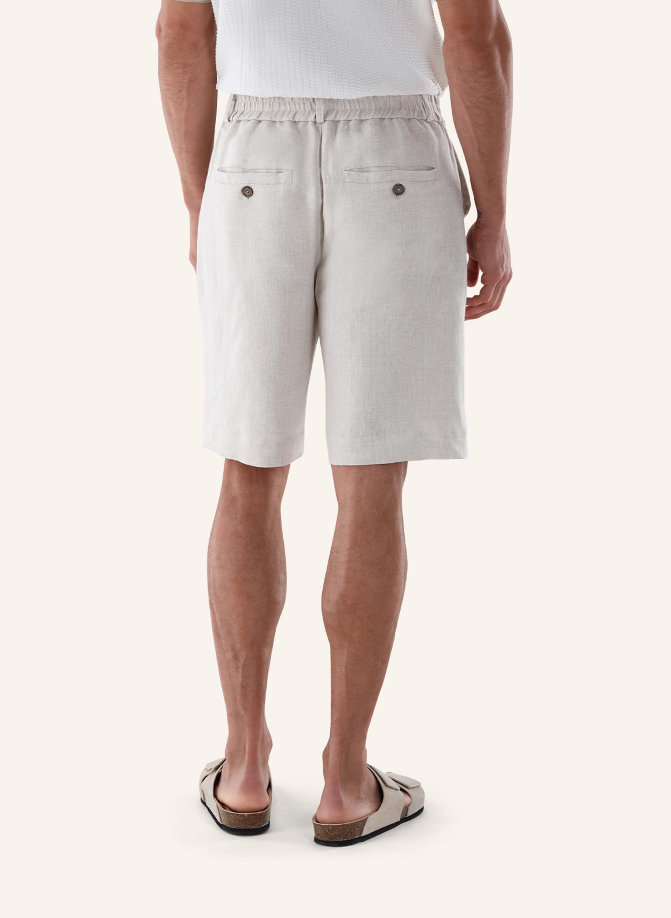 van Laack Hose: BEIGE/ BRAUN