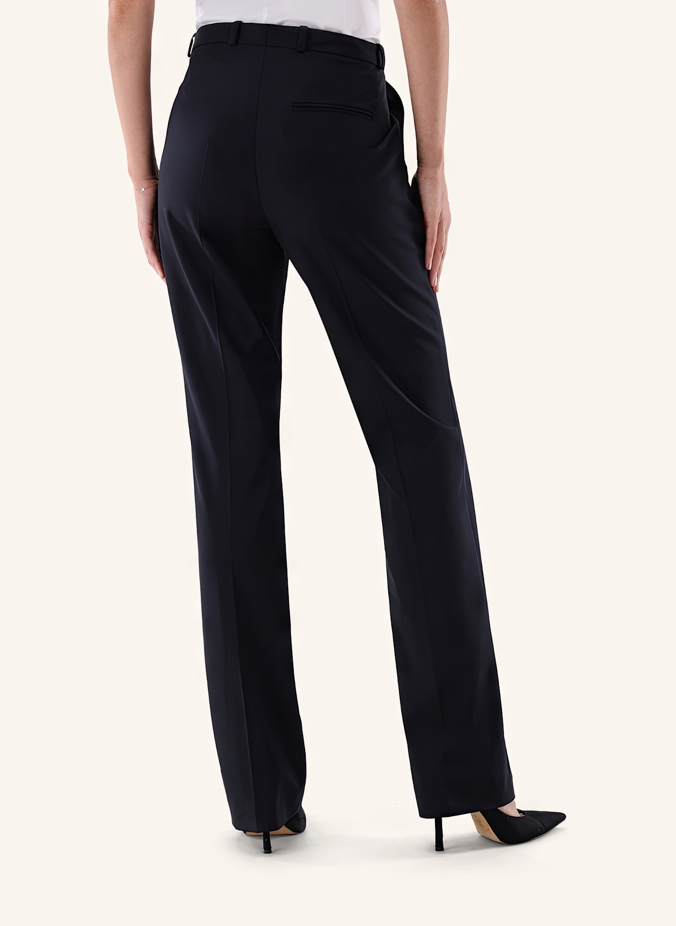 van Laack Hose Slim Fit: DUNKELBLAU