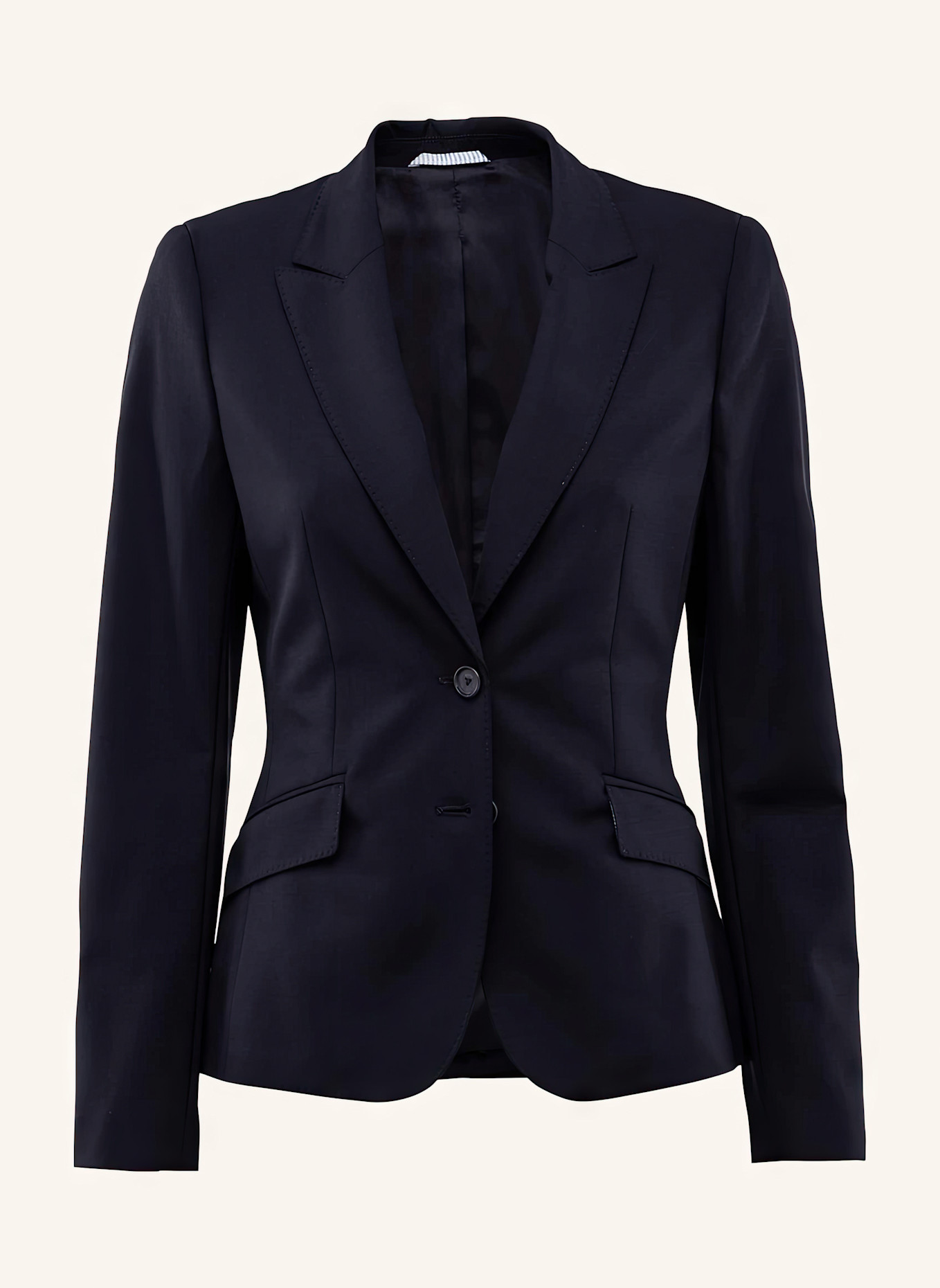 van Laack Mantel Slim Fit: DUNKELBLAU