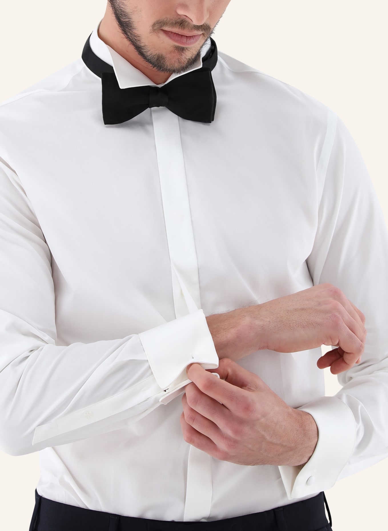 van Laack Hemd Tailor Fit: BEIGE