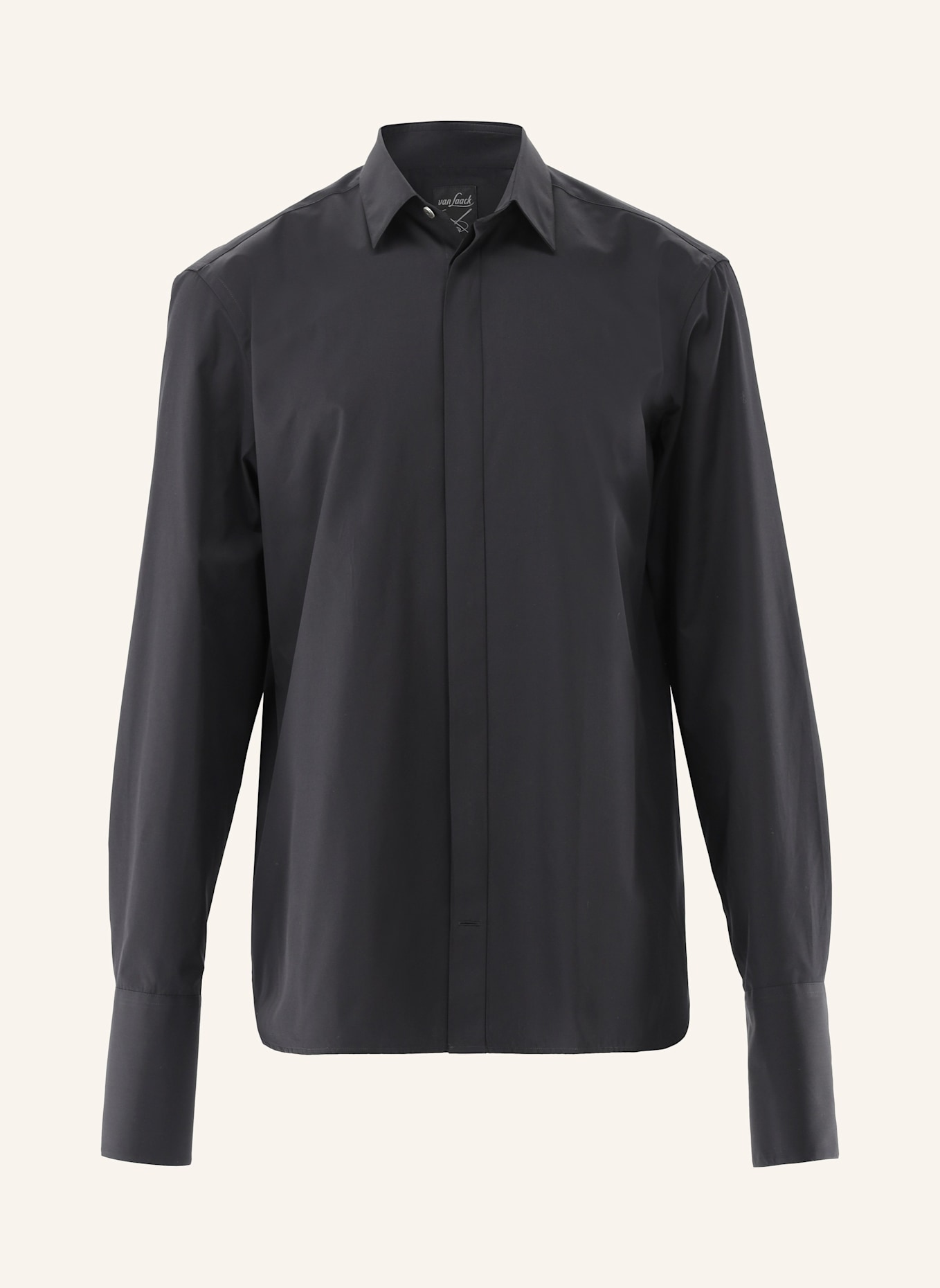 van Laack Hemd Tailor Fit: SCHWARZ