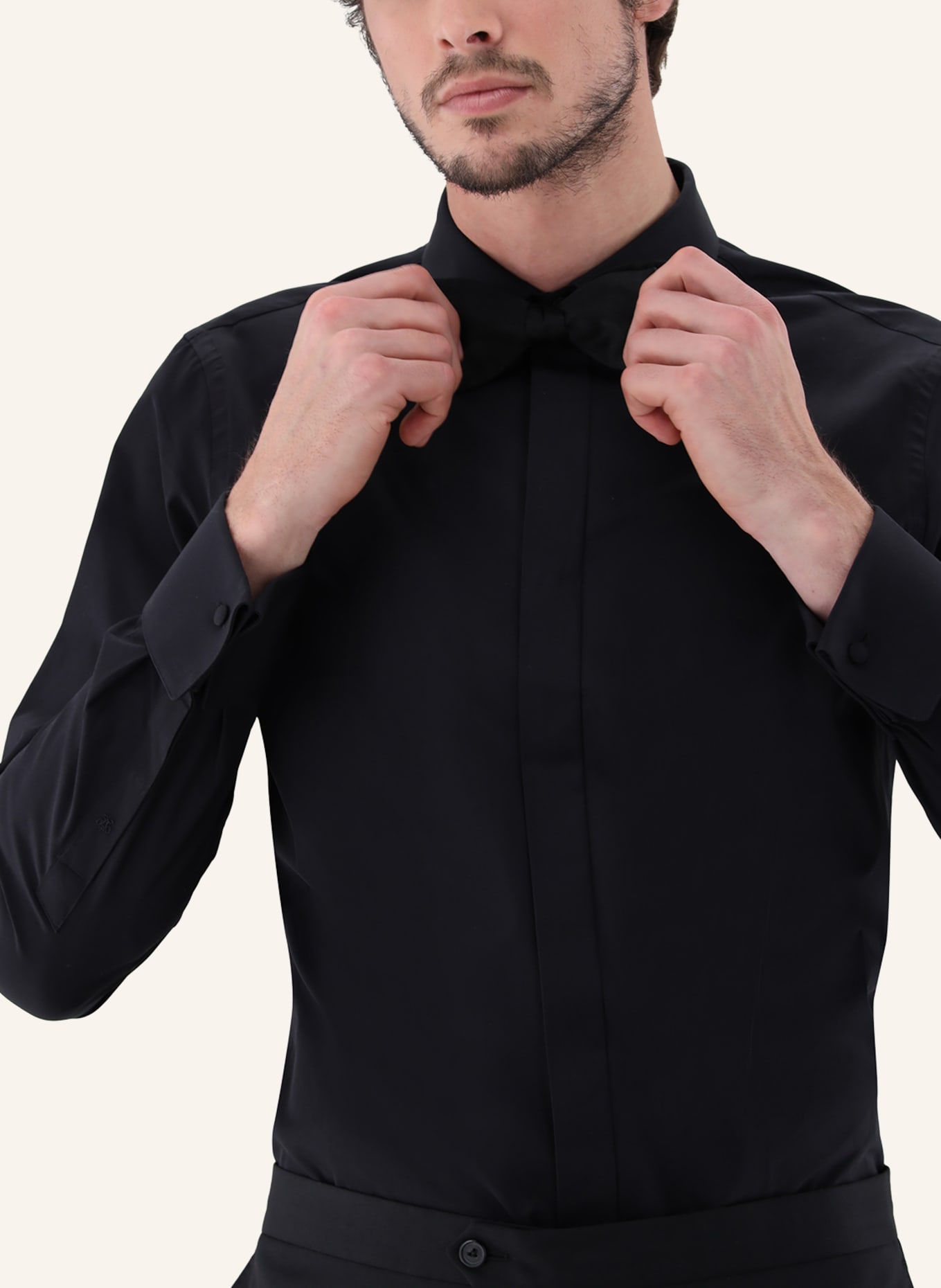 van Laack Hemd Tailor Fit: SCHWARZ