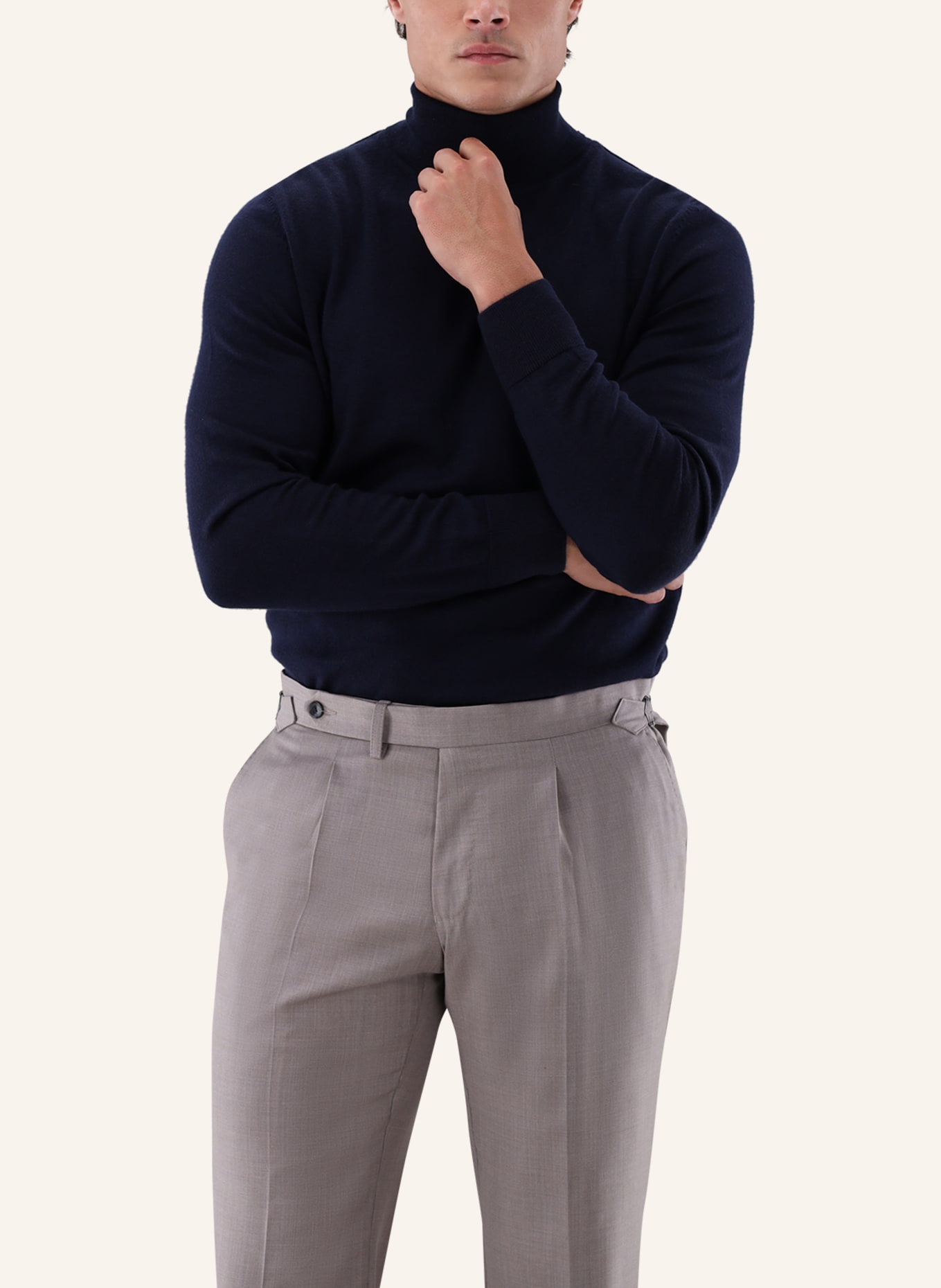 van Laack Pullover: DUNKELBLAU