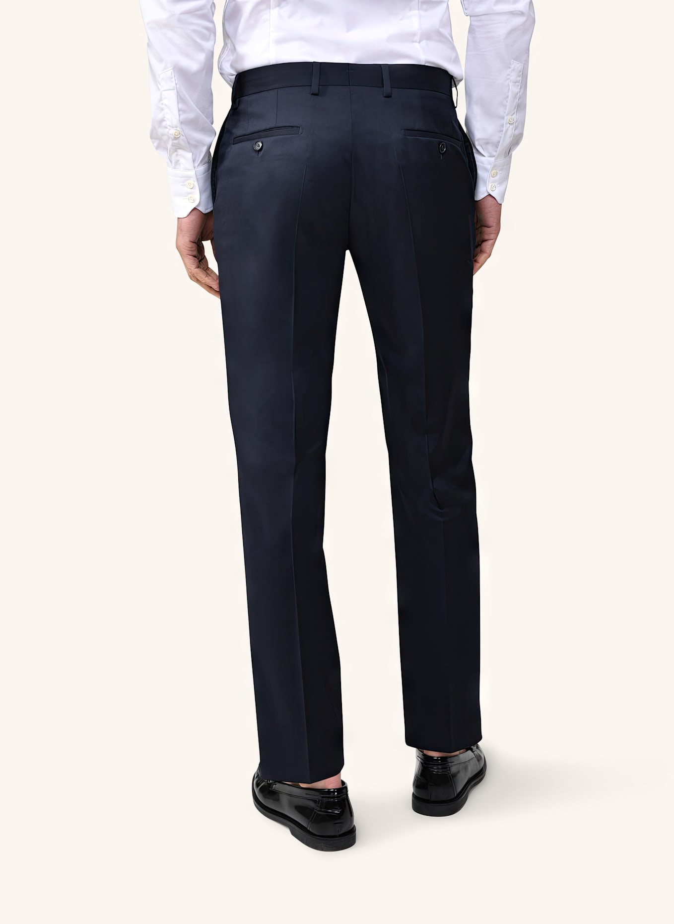 van Laack Hose Tailor Fit: DUNKELBLAU