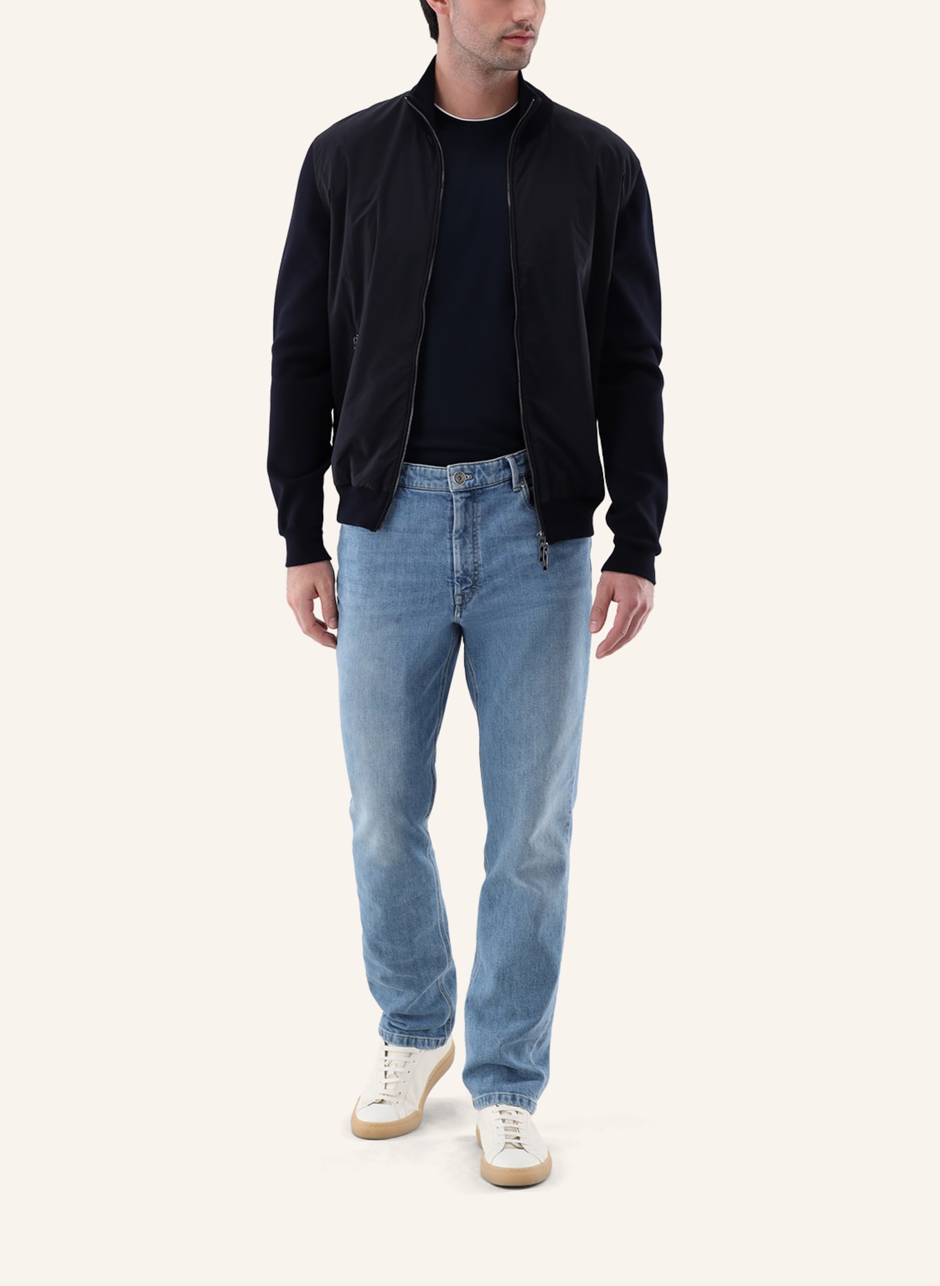 van Laack Hose: HELLBLAU