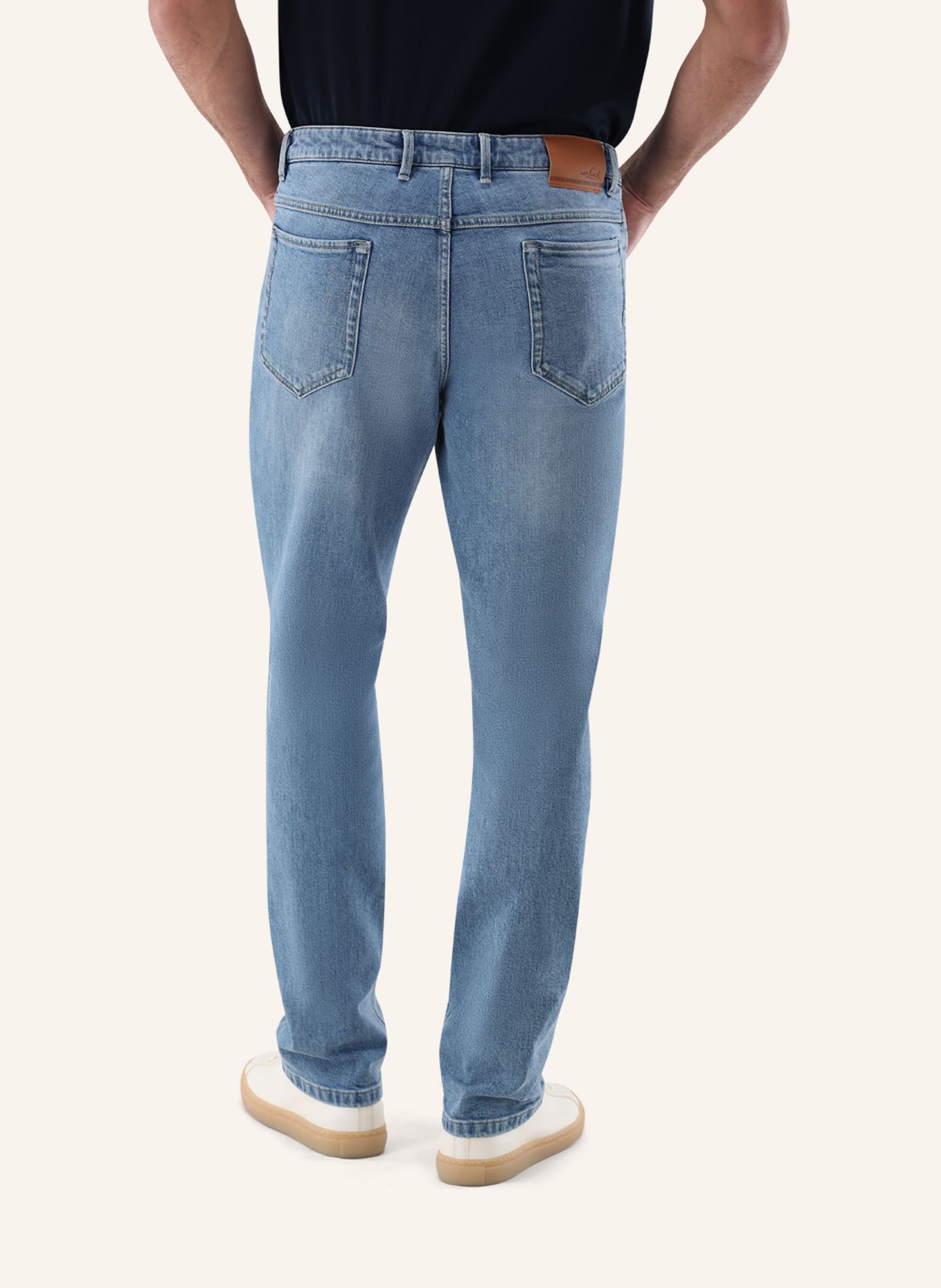 van Laack Hose: HELLBLAU