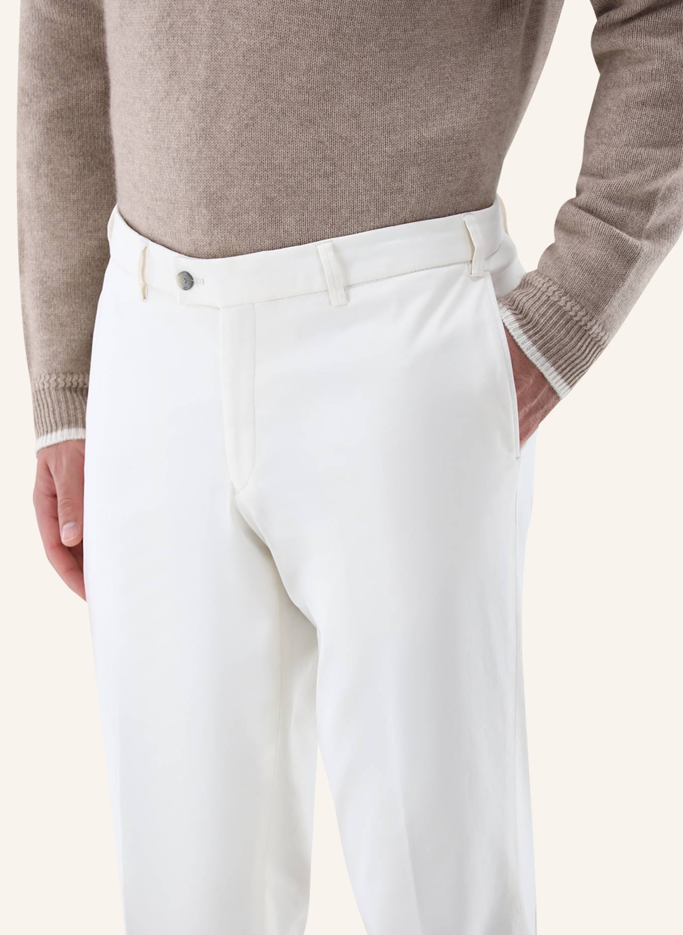 van Laack Hose Slim Fit: BEIGE