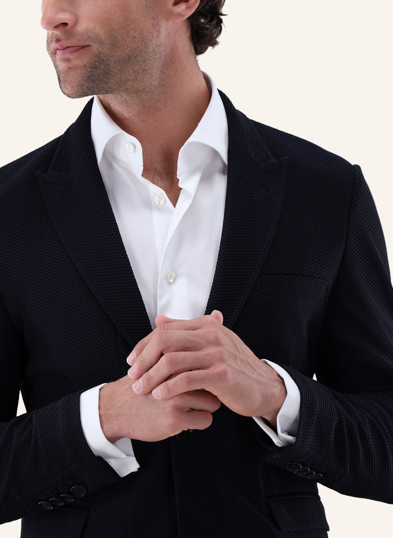 van Laack Blazer: DARK BLUE