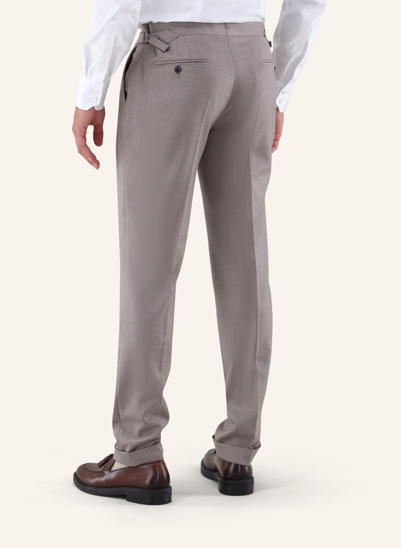 van Laack Trousers: BEIGE / BROWN