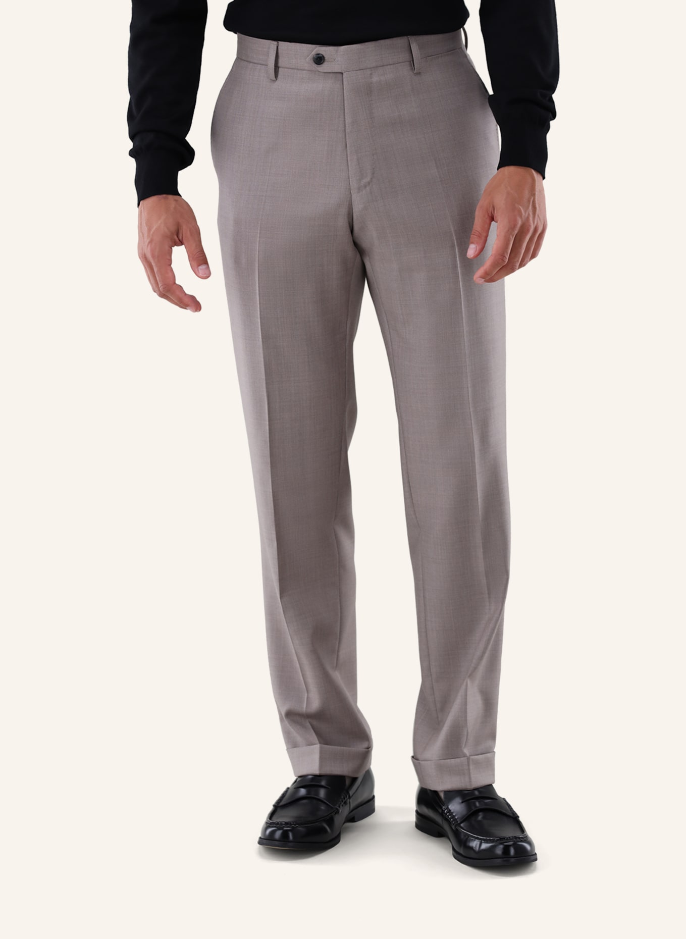 van Laack Hose: BEIGE/ BRAUN