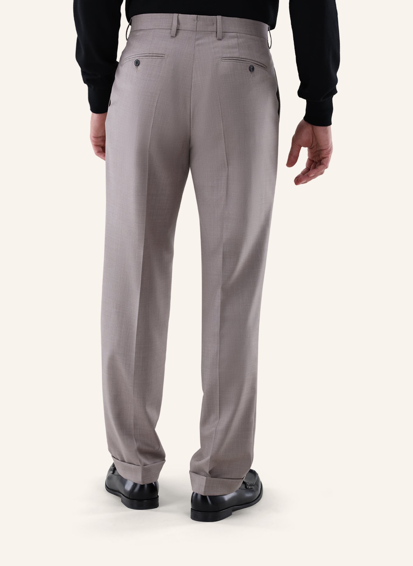 van Laack Trousers: BEIGE / BROWN