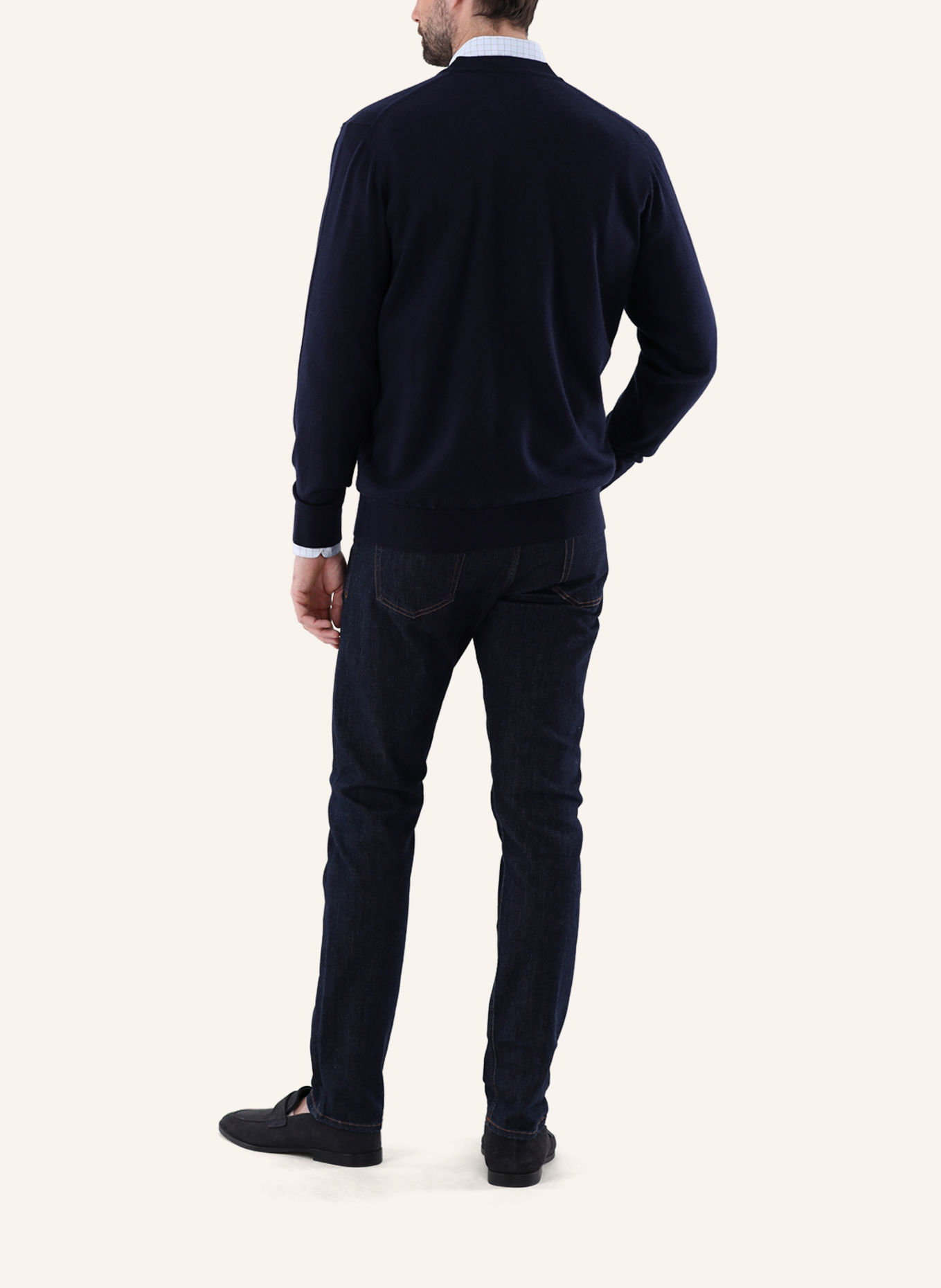 van Laack Cardigans: DARK BLUE