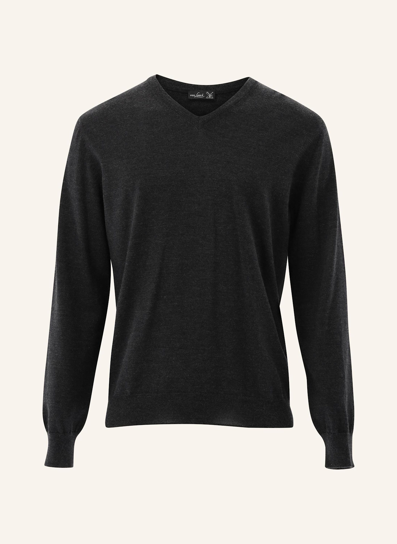 van Laack Pullover: DUNKELGRAU