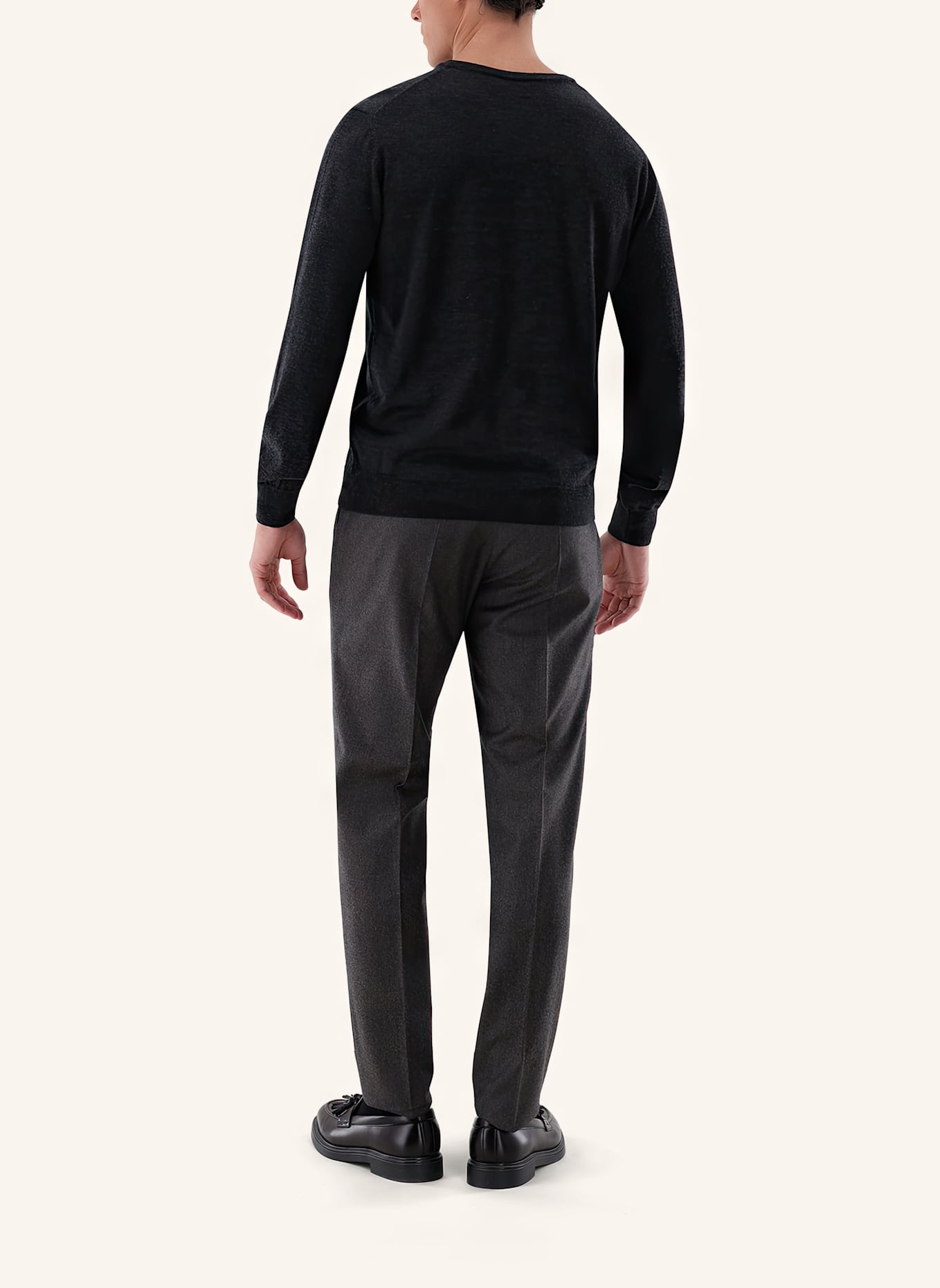 van Laack Sweater: DARK GRAY