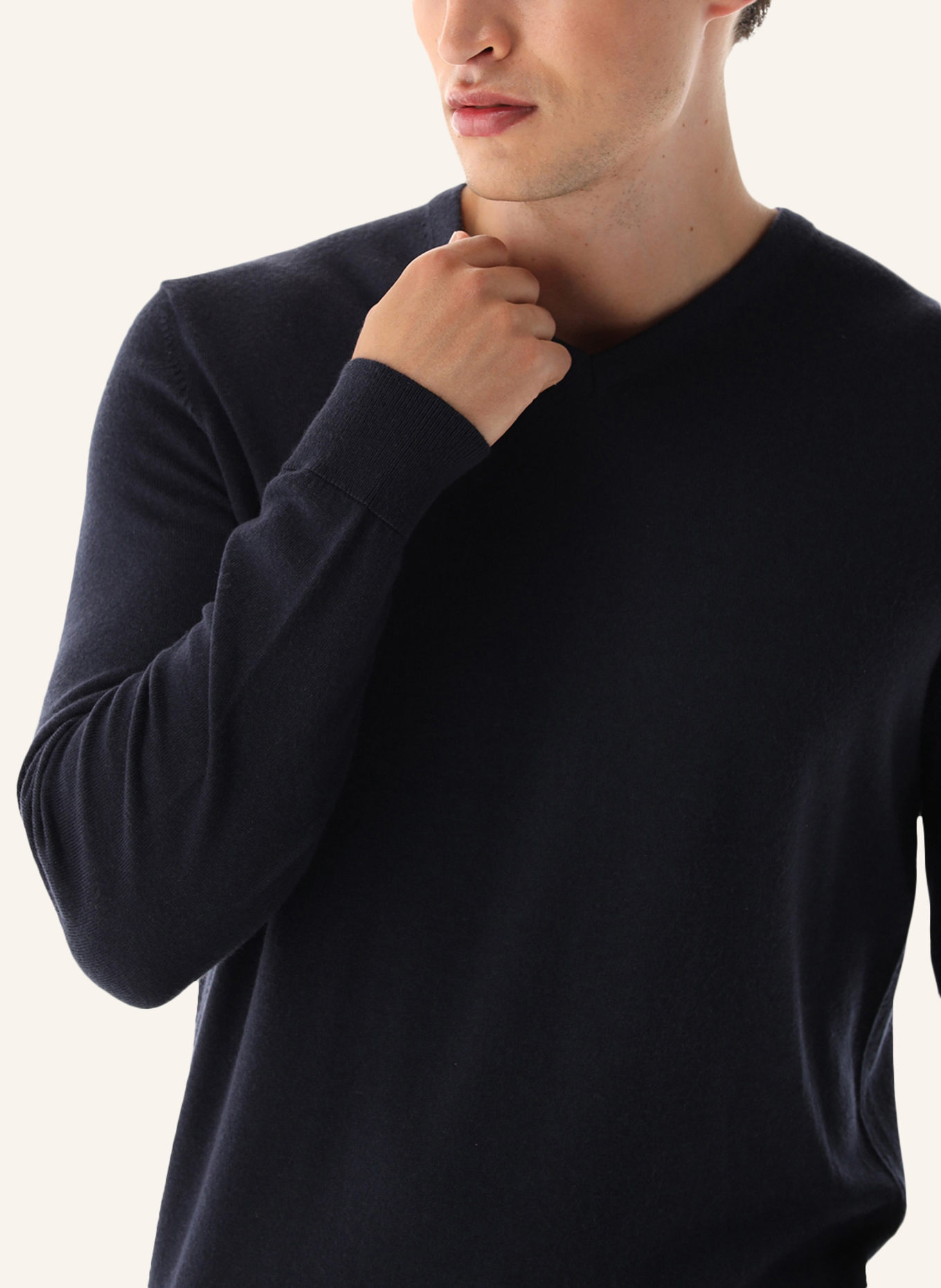van Laack Pullover: DUNKELBLAU