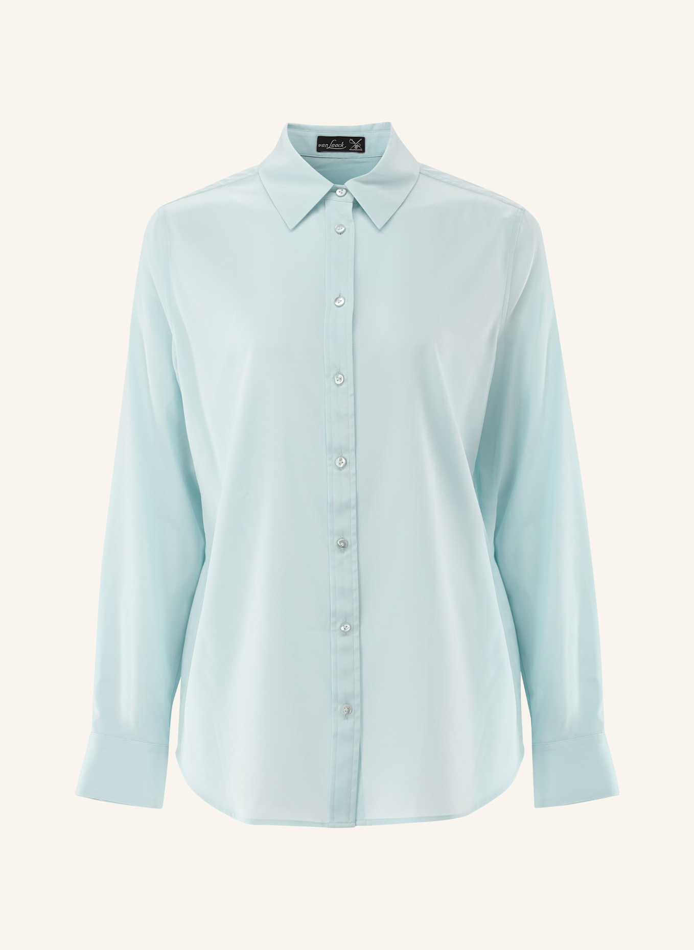 van Laack Bluse Modern Fit: PETROL
