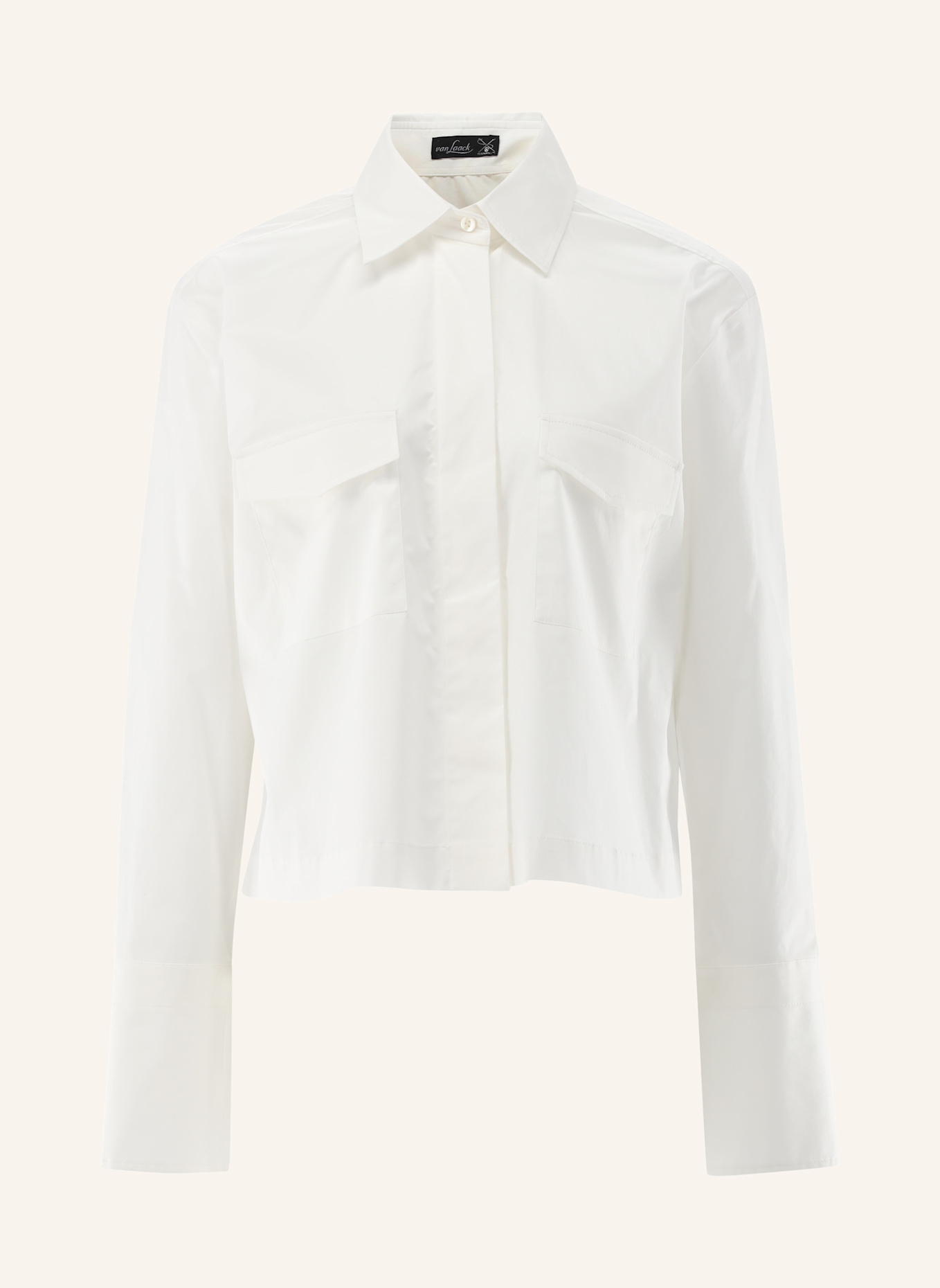 van Laack Bluse Modern Fit: WEISS