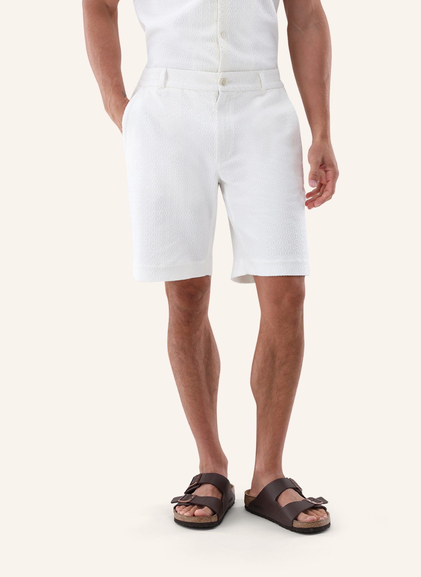 van Laack Hose: BEIGE