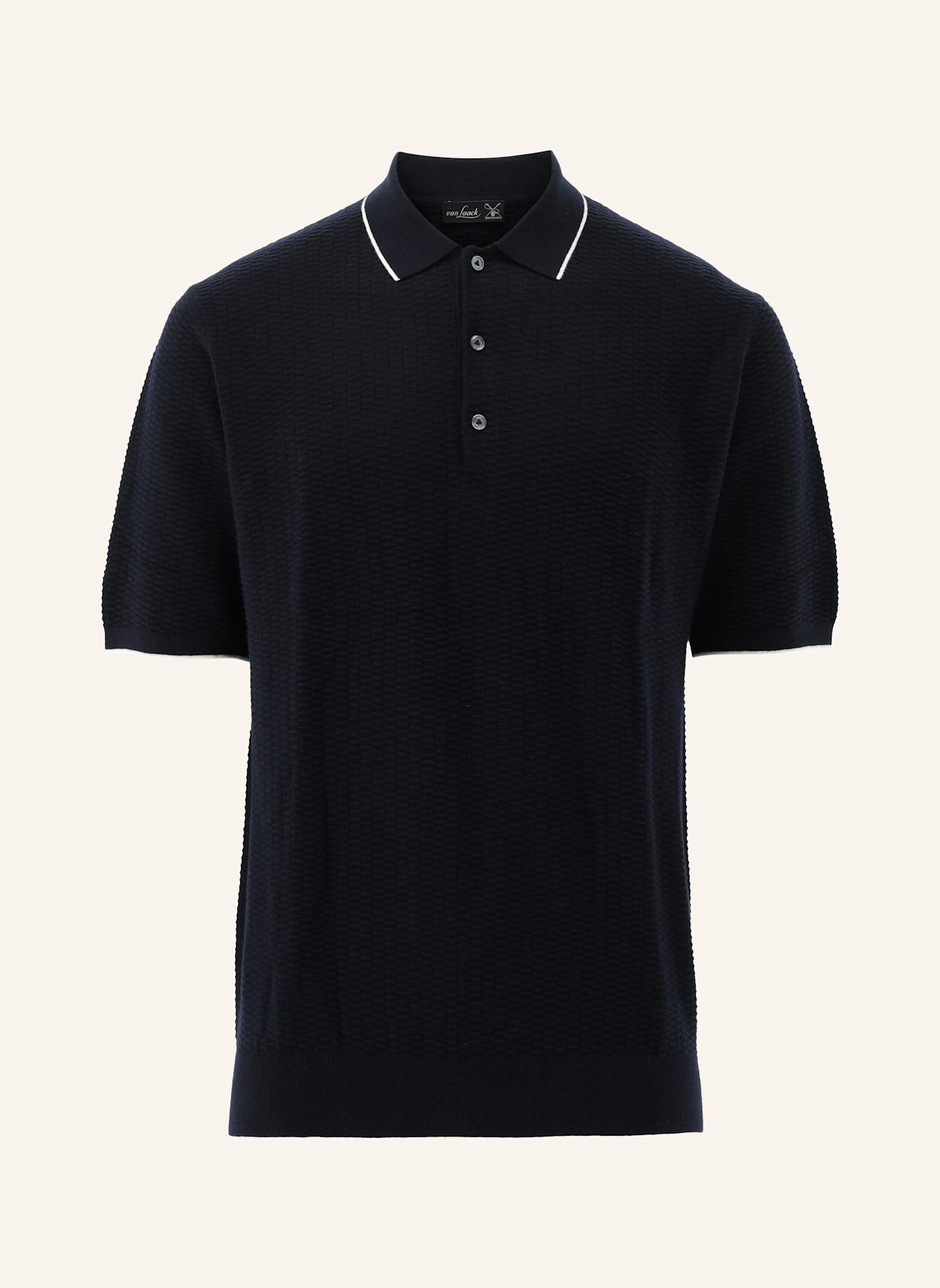 van Laack Poloshirt: BLAU