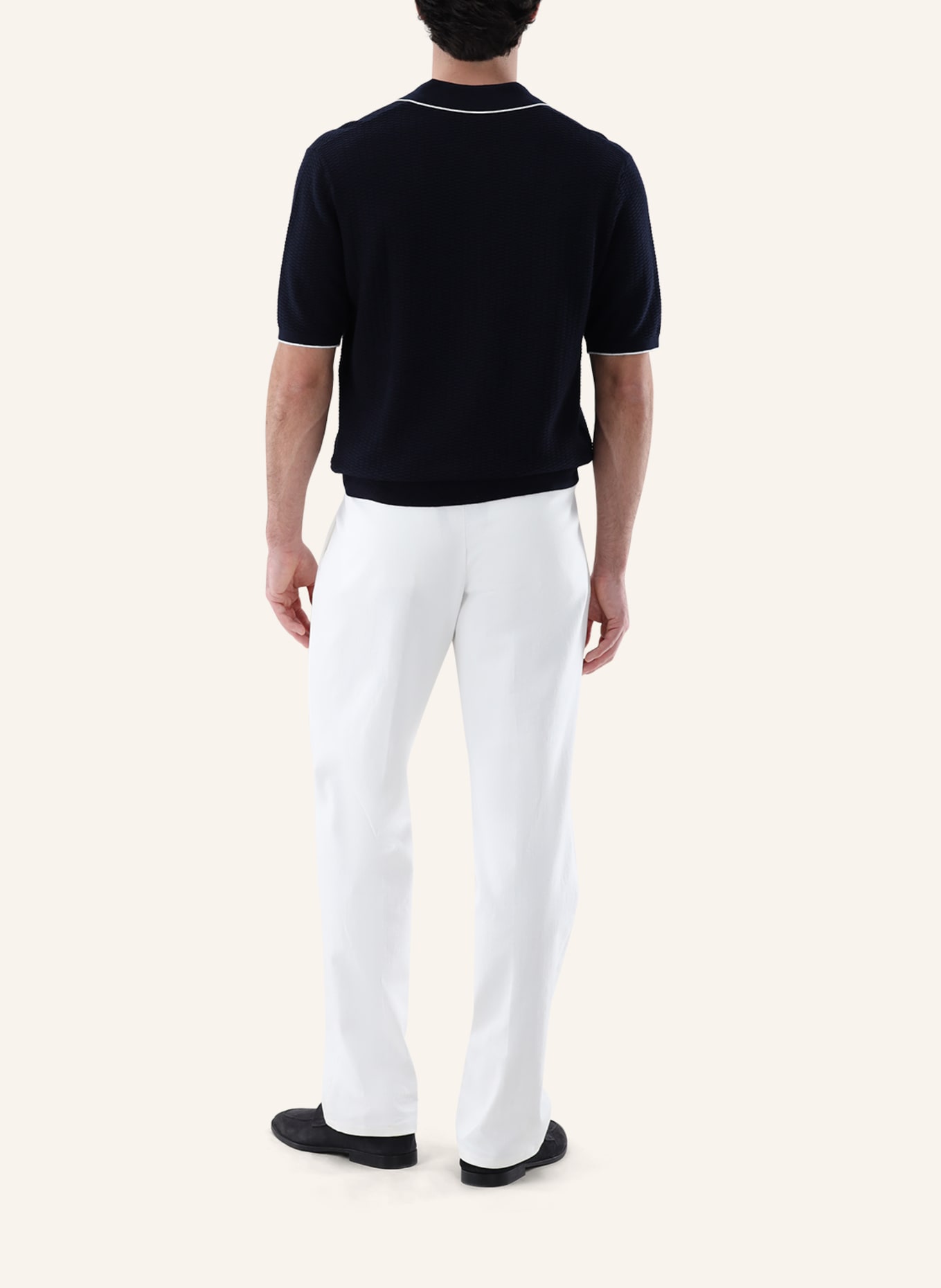 van Laack Poloshirt: BLAU