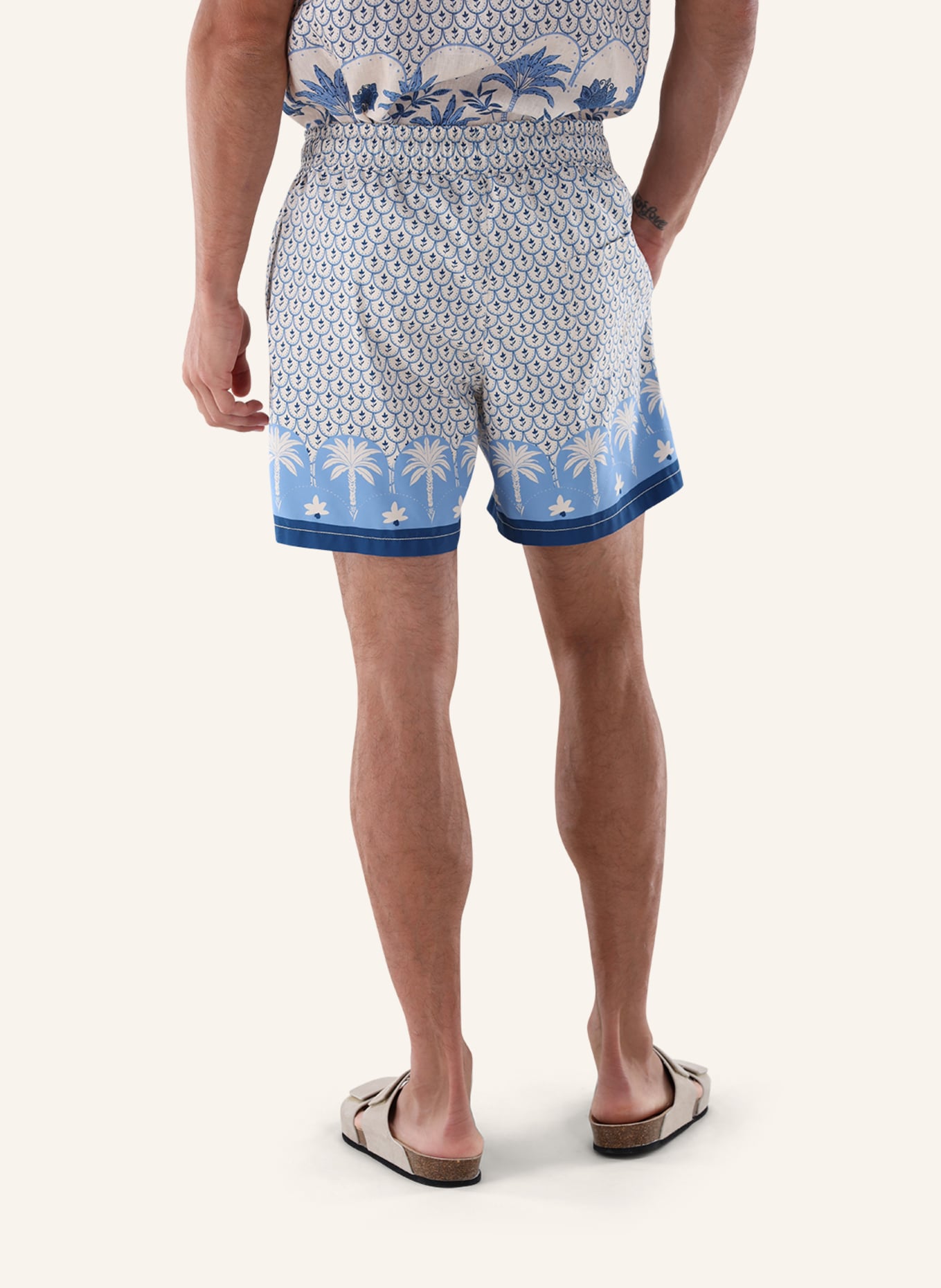 van Laack Badehose: HELLBLAU