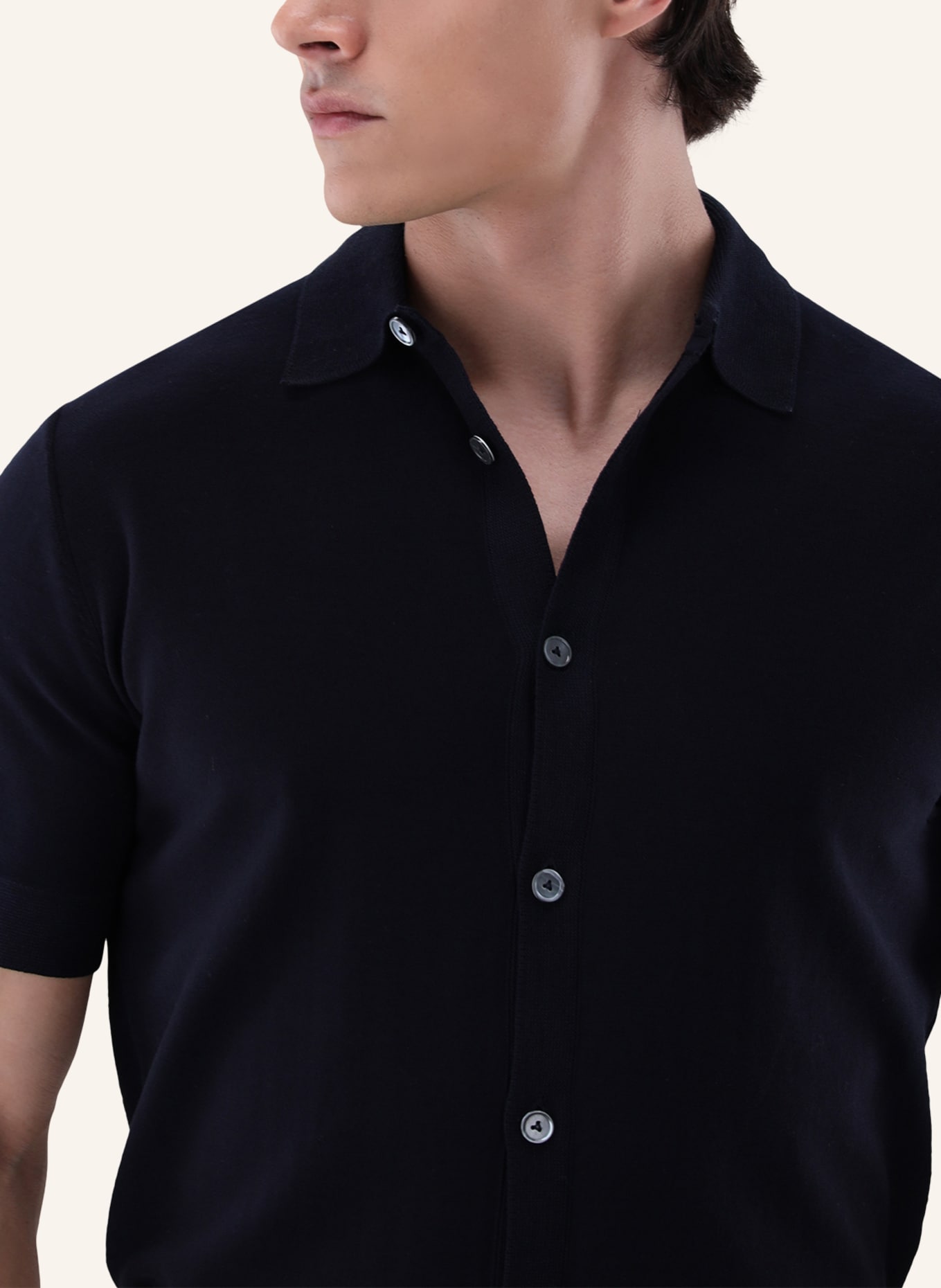 van Laack Poloshirt: BLAU