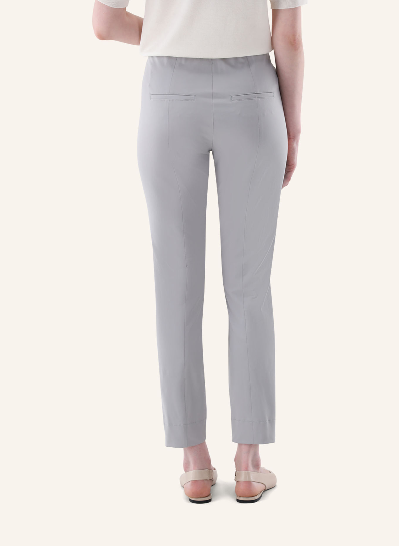 van Laack Broek Modern Fit: BEIGE / BRUIN