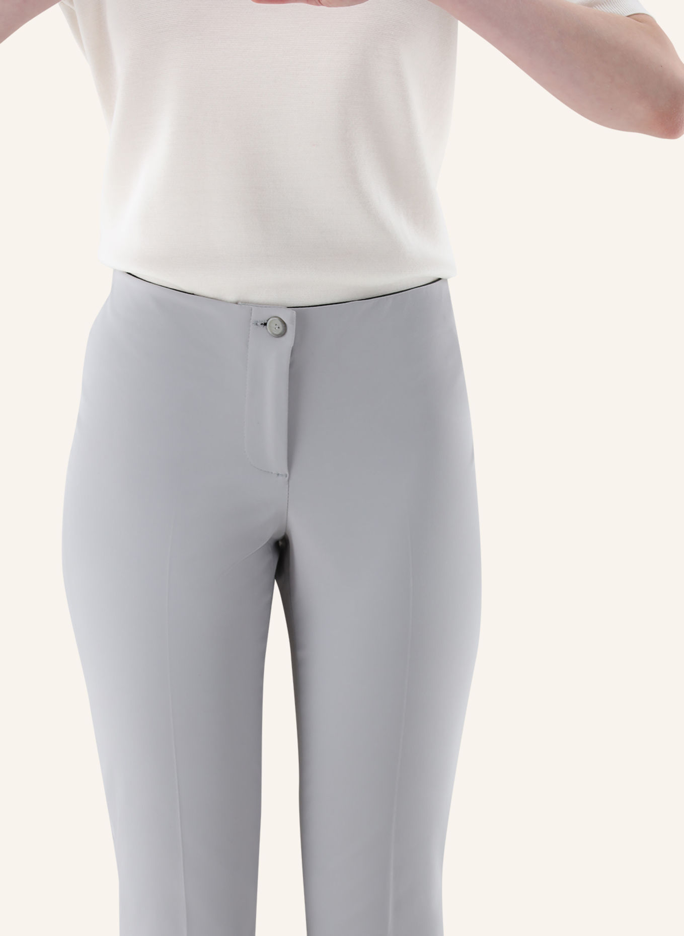 van Laack Broek Modern Fit: BEIGE / BRUIN