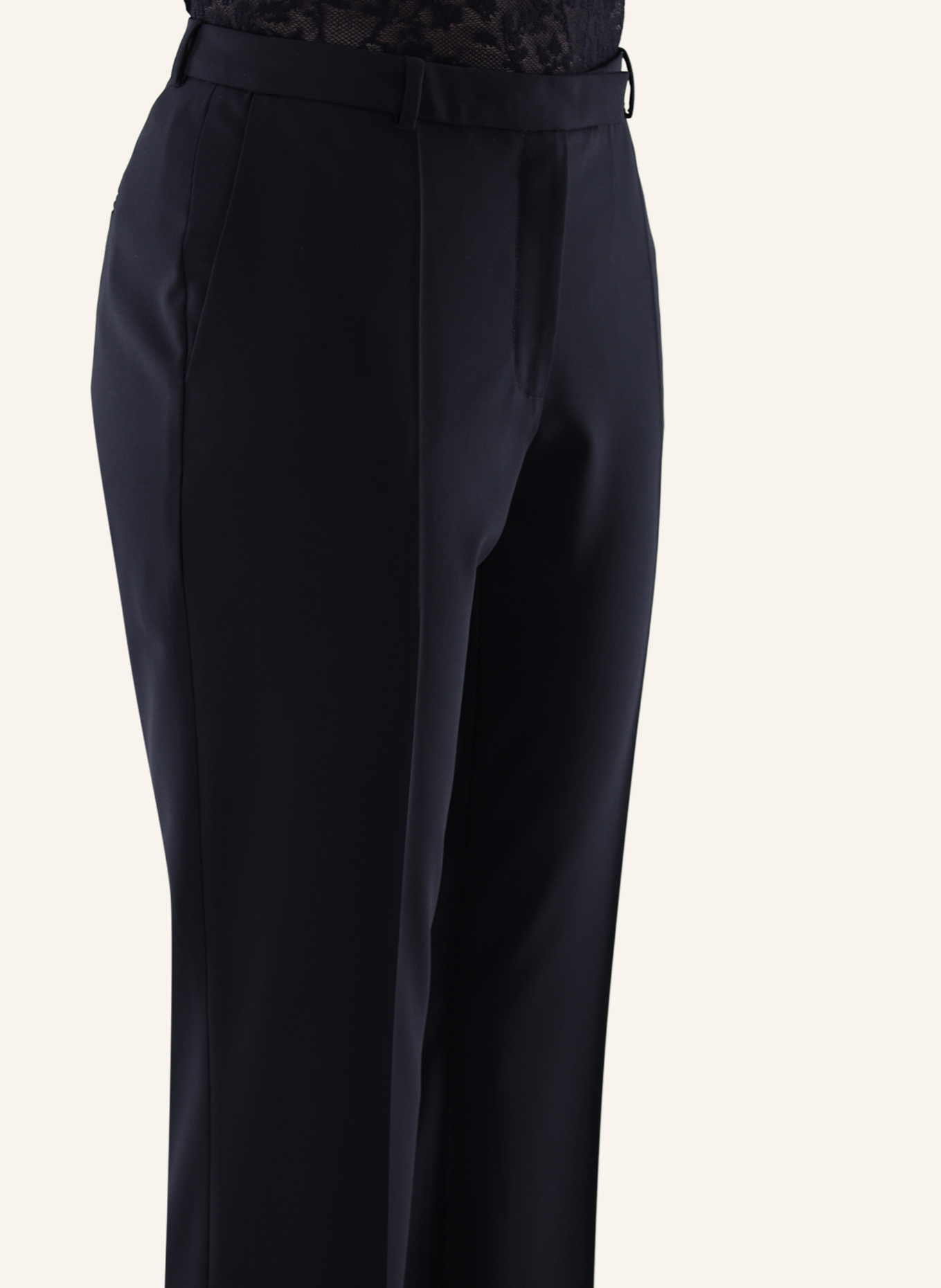 van Laack Hose Slim Fit: DUNKELBLAU