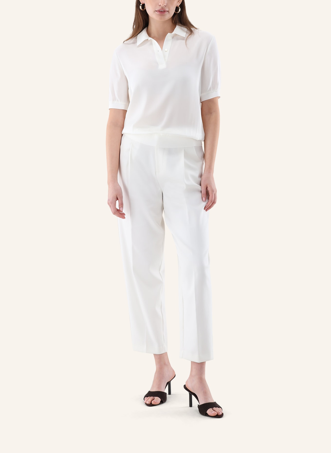 van Laack Modern-Fit Blouse: BEIGE