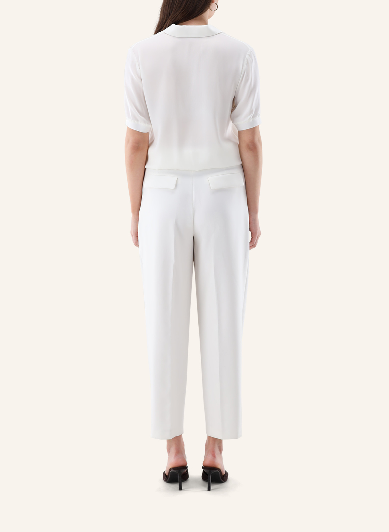 van Laack Modern-Fit Blouse: BEIGE