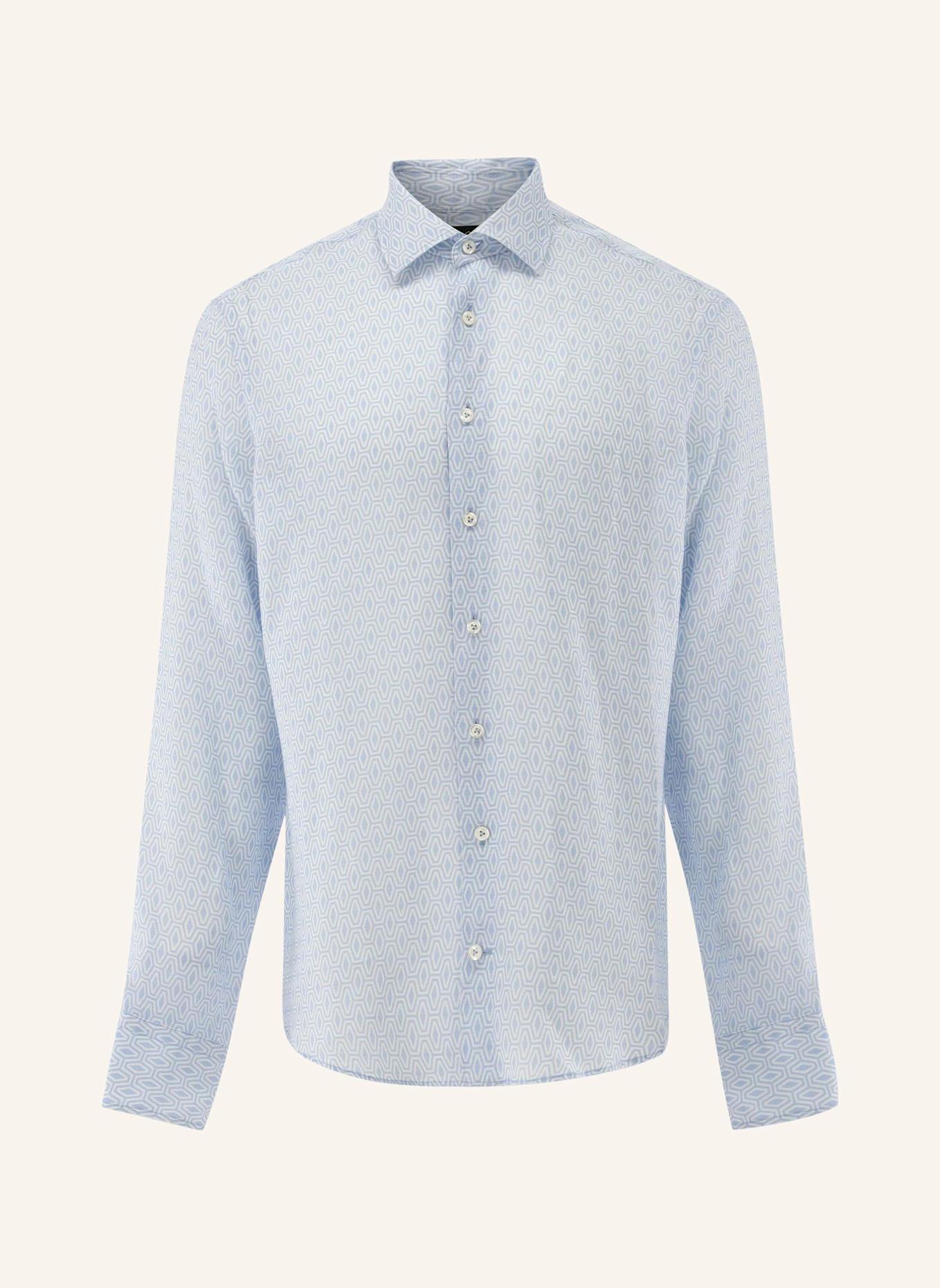 van Laack Overhemd Tailor Fit: BLAUW