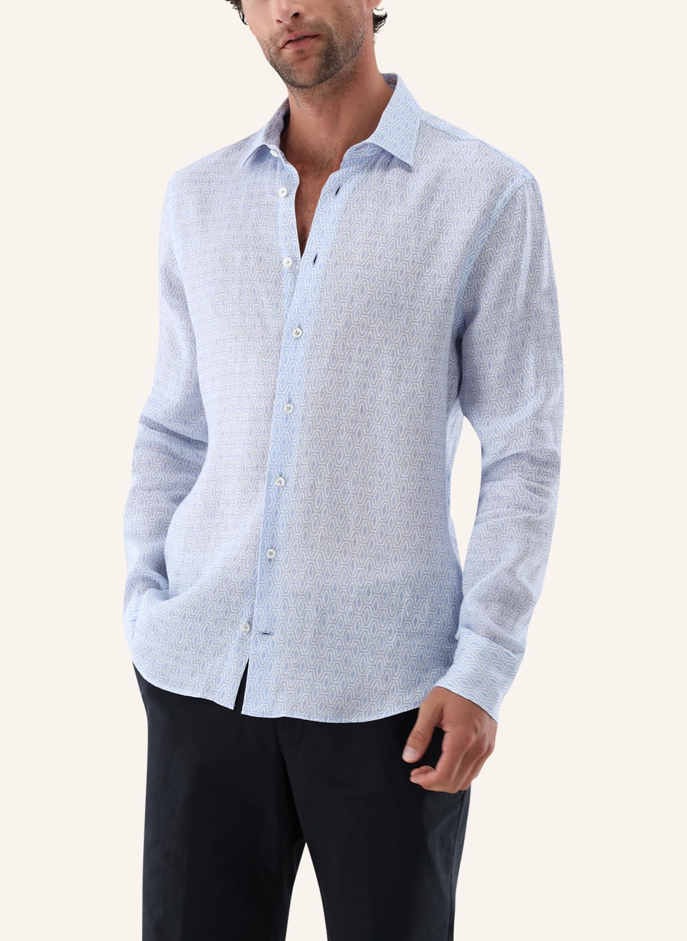 van Laack Overhemd Tailor Fit: BLAUW