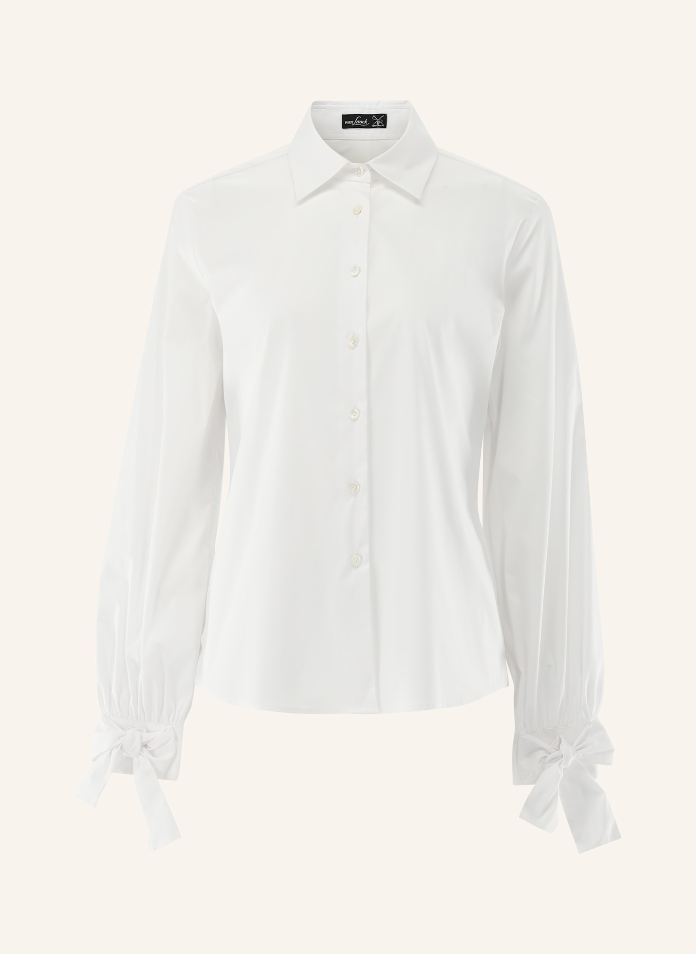 van Laack Blouse Modern Fit: WIT