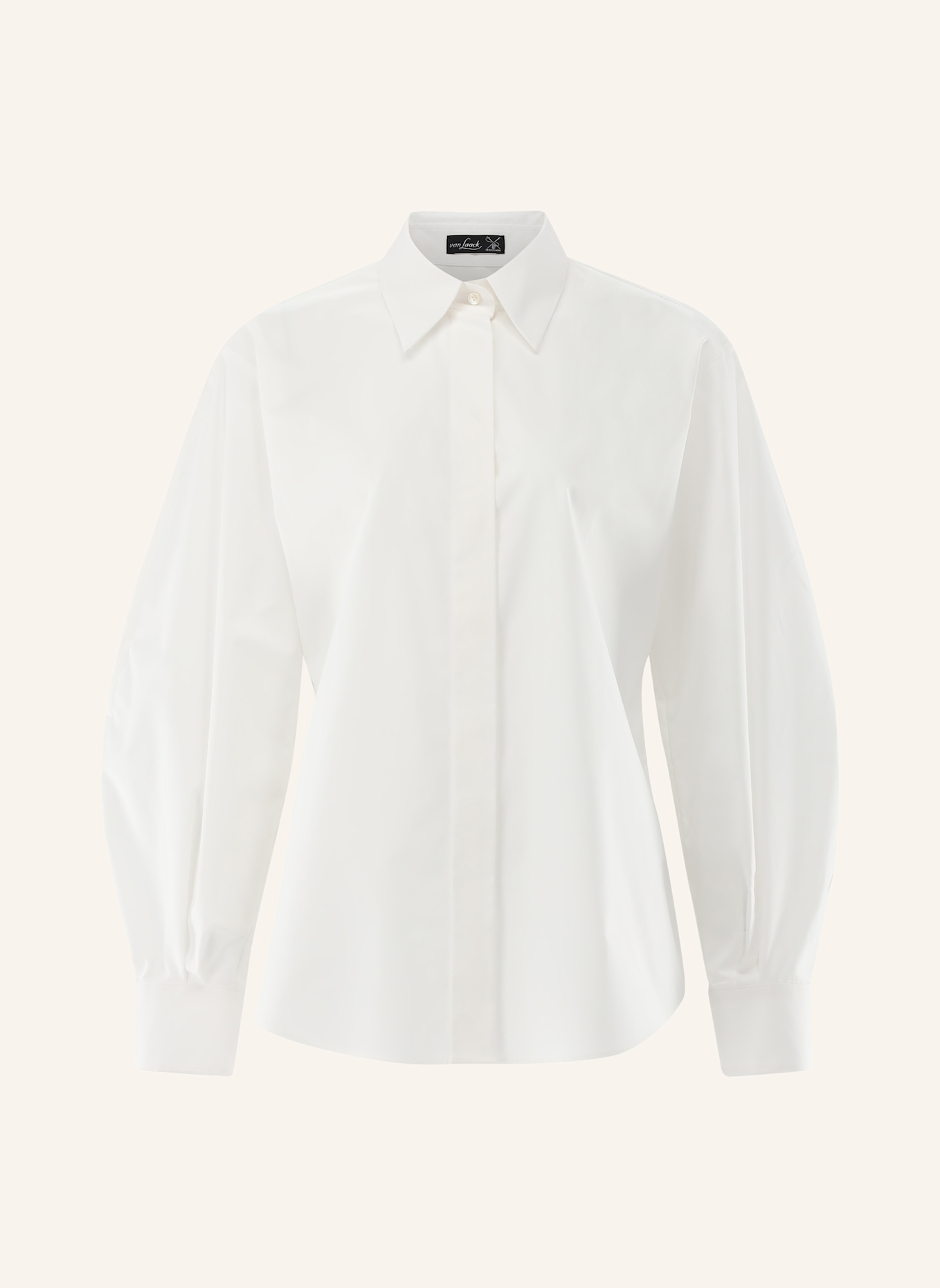 van Laack Bluse Modern Fit: WEISS