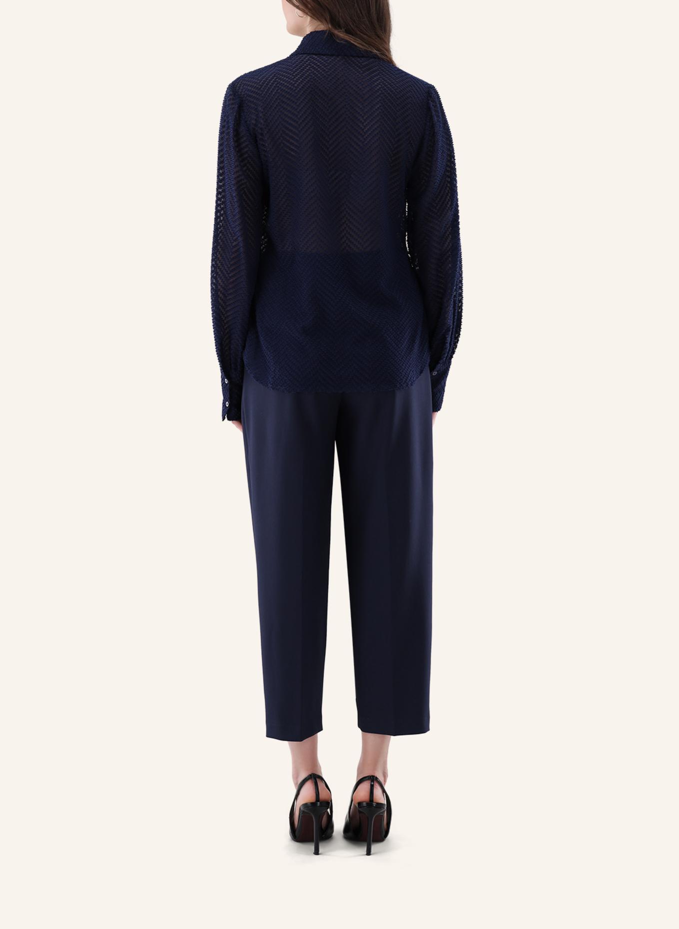 van Laack Bluse Modern Fit: DUNKELBLAU