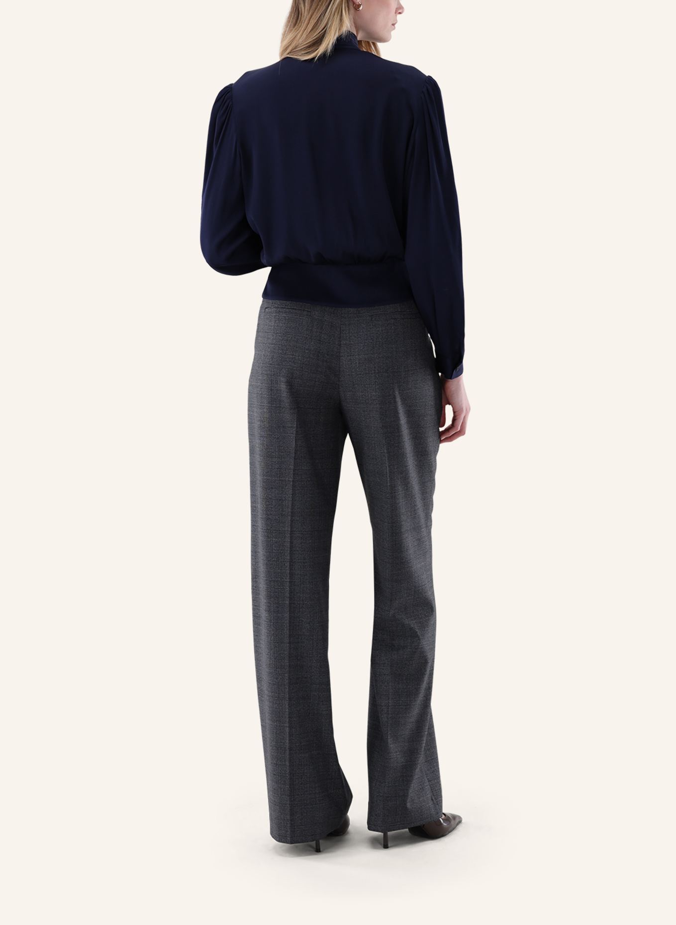 van Laack Bluse Modern Fit: DUNKELBLAU