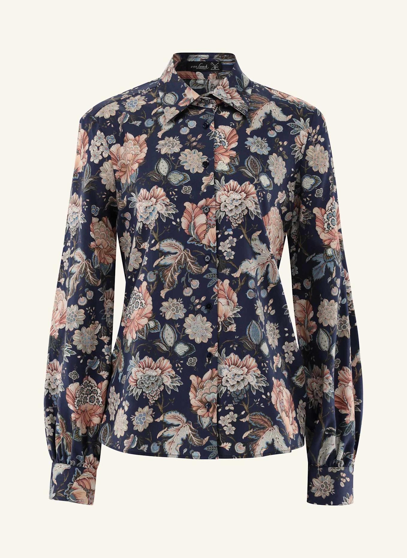 van Laack Bluse Modern Fit: BLAU