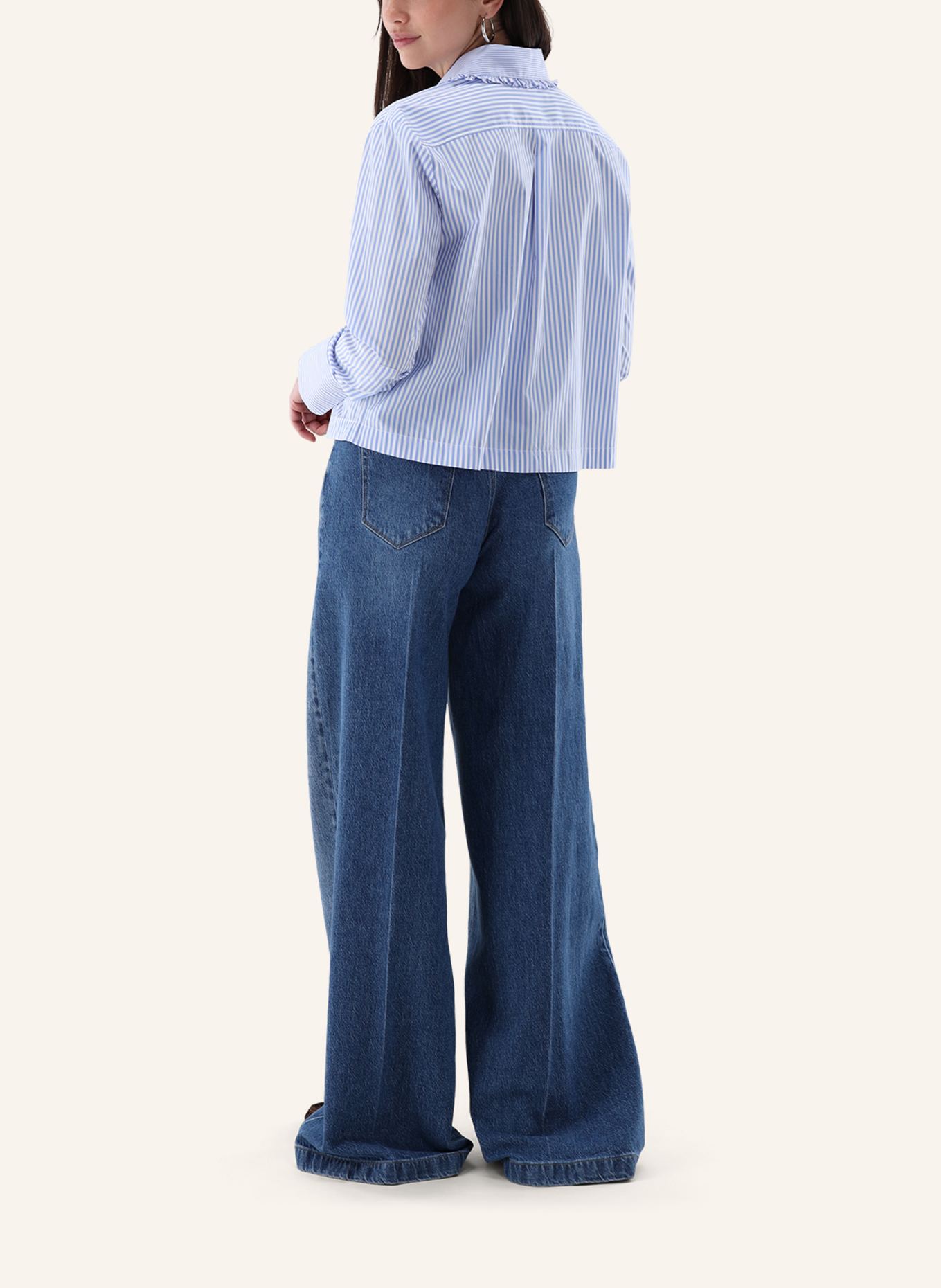 van Laack Bluse Modern Fit: HELLBLAU