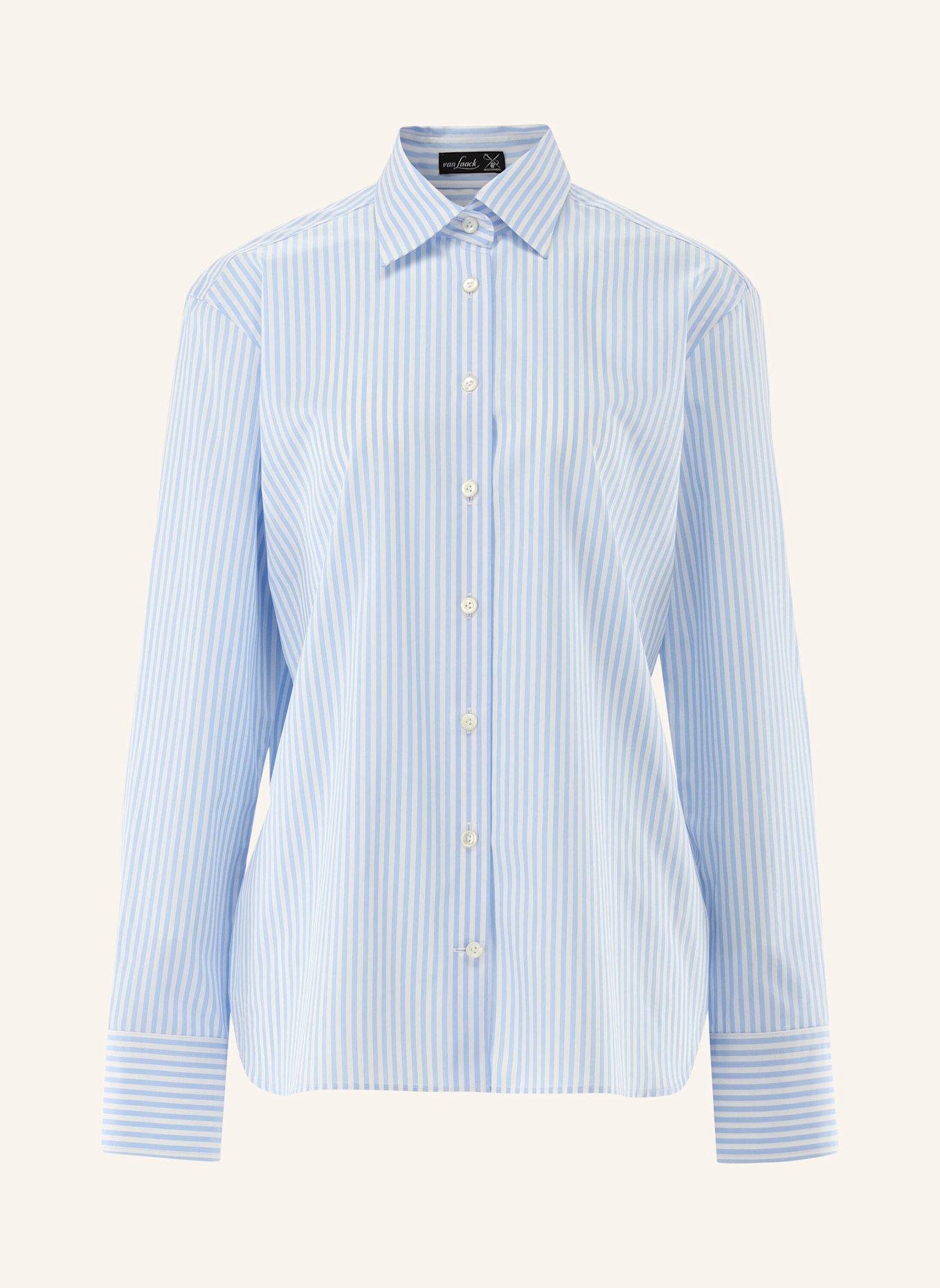 van Laack Bluse Modern Fit: HELLBLAU