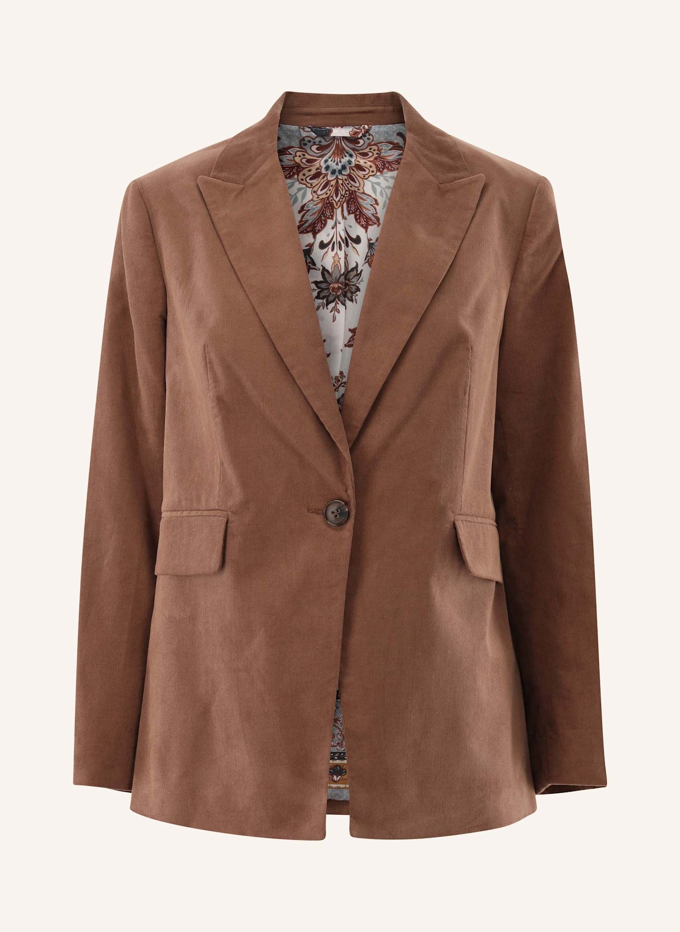 van Laack Jas Modern Fit: BEIGE/ BRUIN
