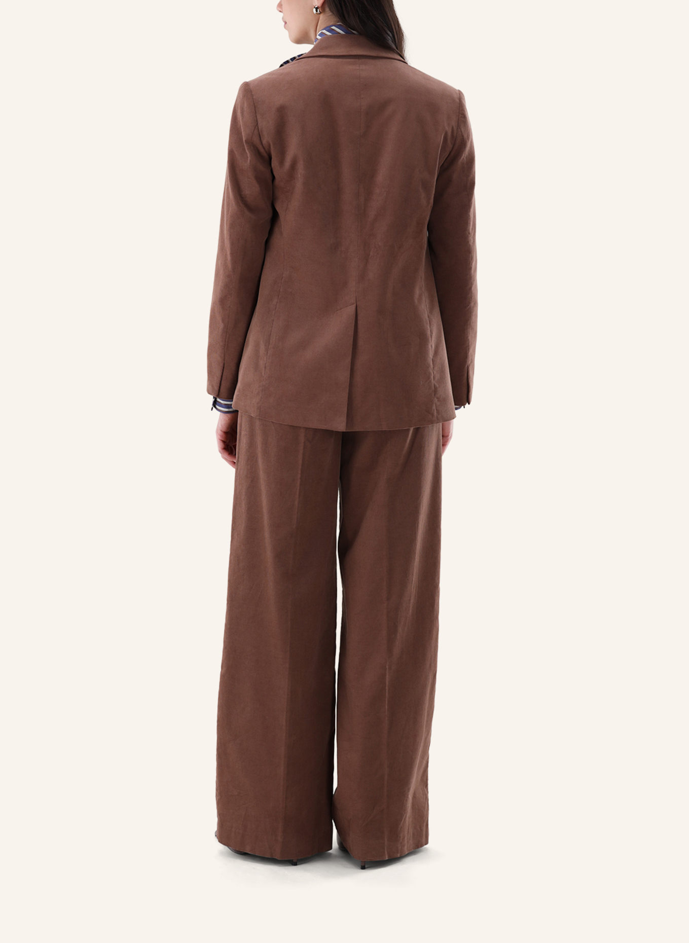 van Laack Jas Modern Fit: BEIGE/ BRUIN