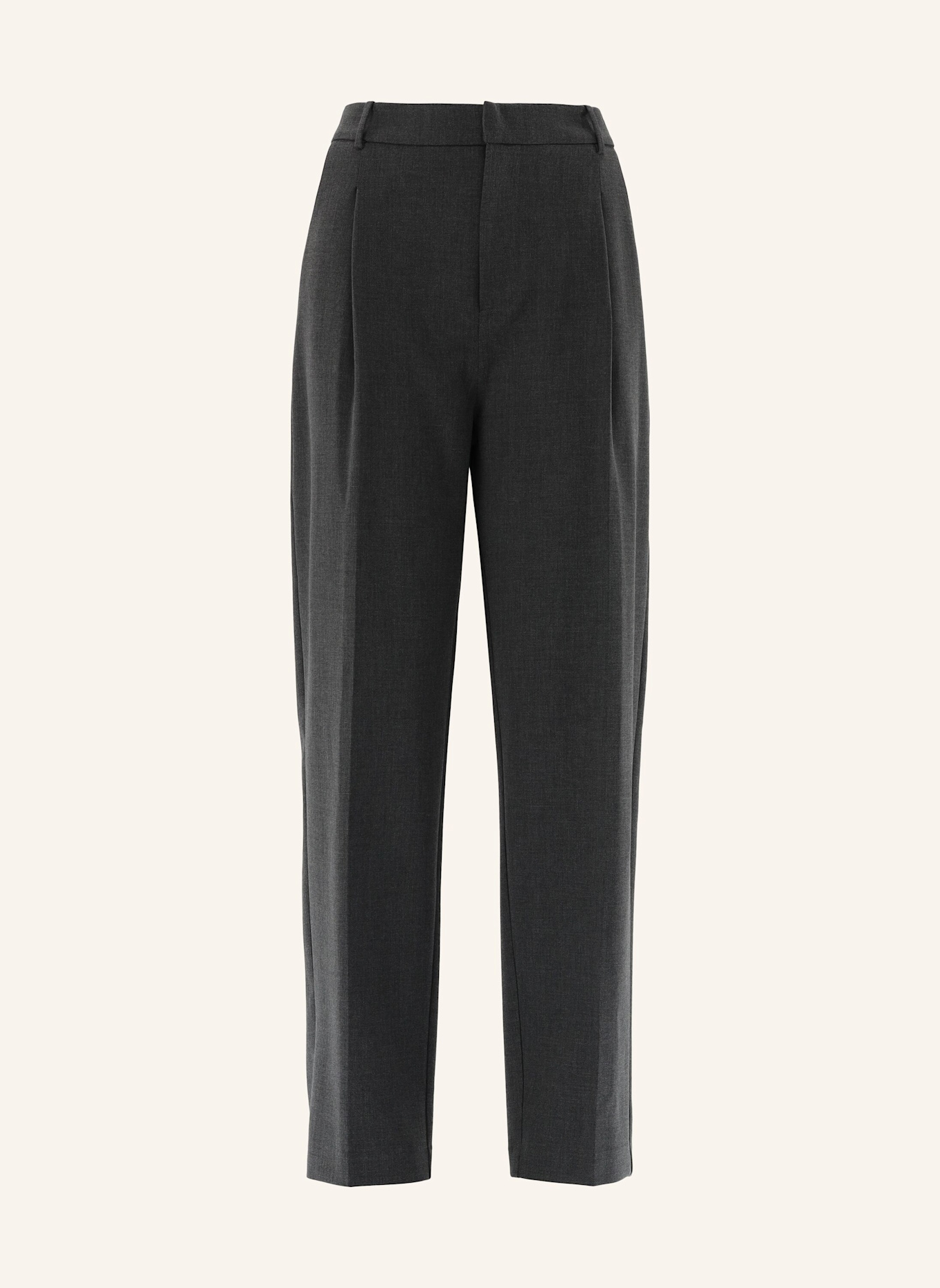 van Laack Broek met moderne pasvorm: GRIJS