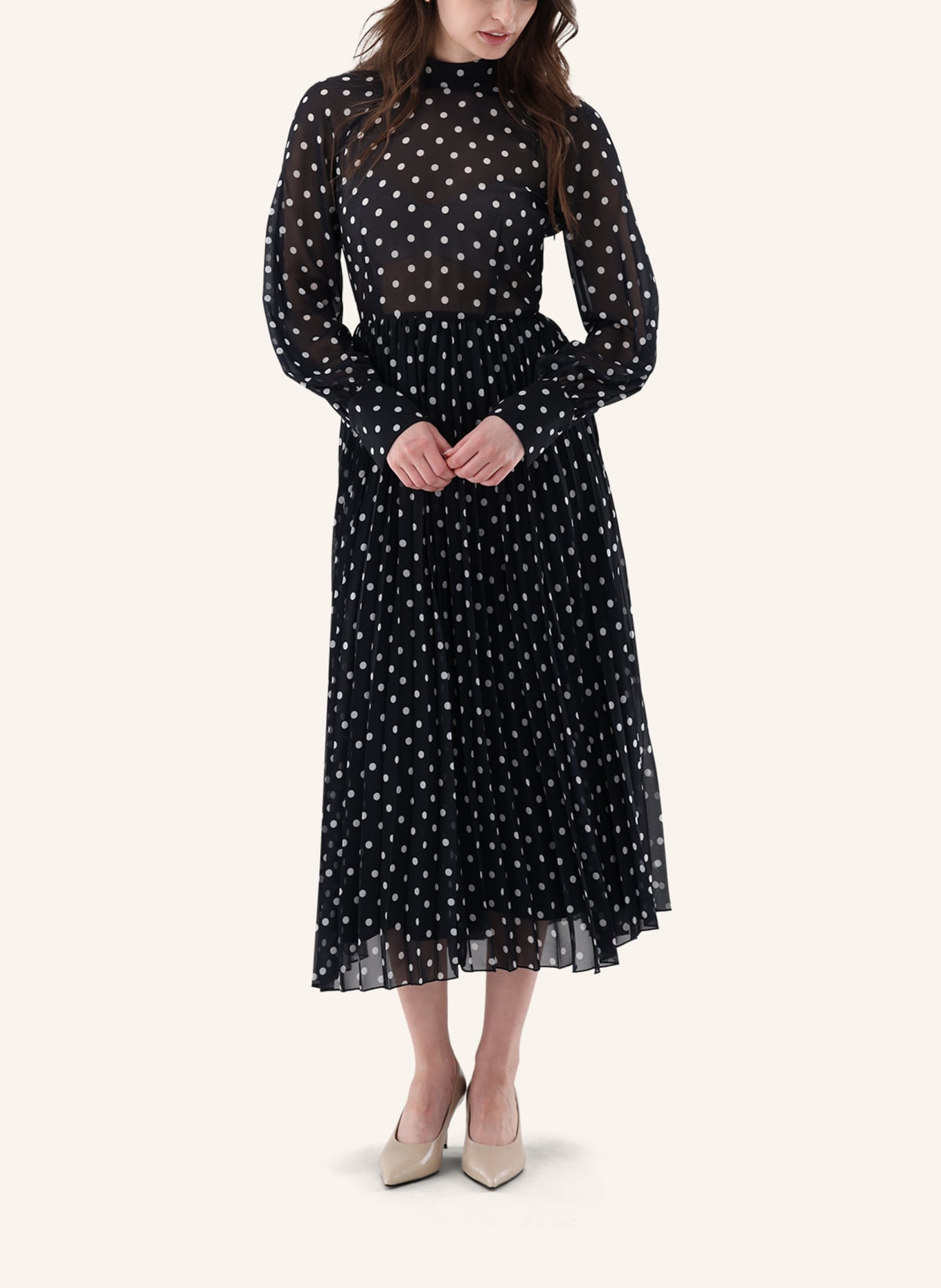 van Laack Kleid Modern Fit: BLAU