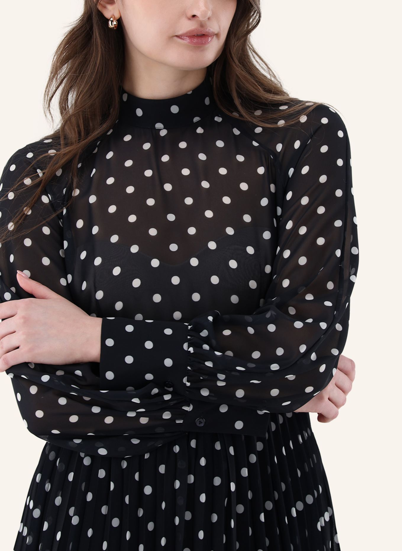 van Laack Kleid Modern Fit: BLAU
